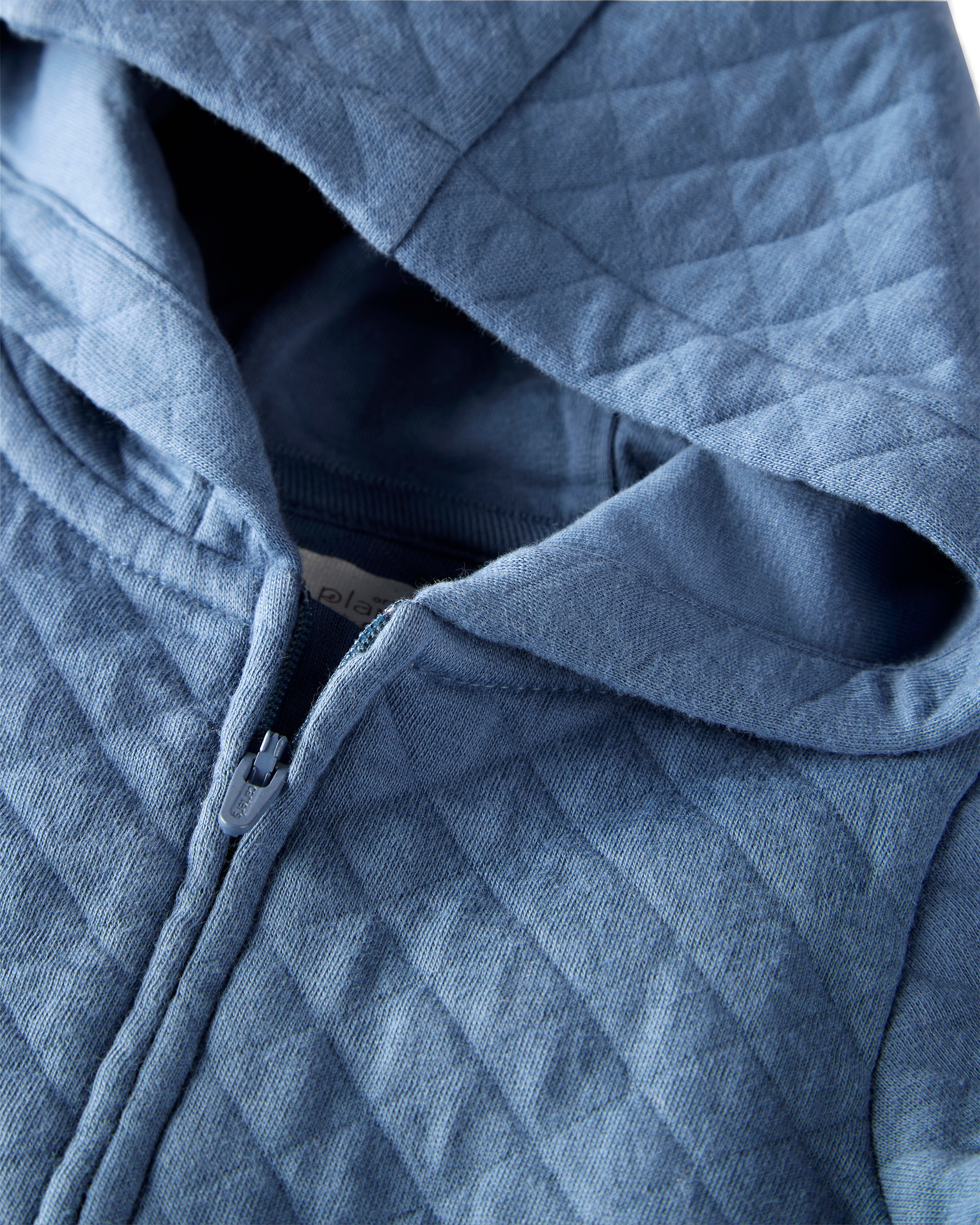 Baby Quilted Double Knit Jumpsuit Made with Organic Cotton