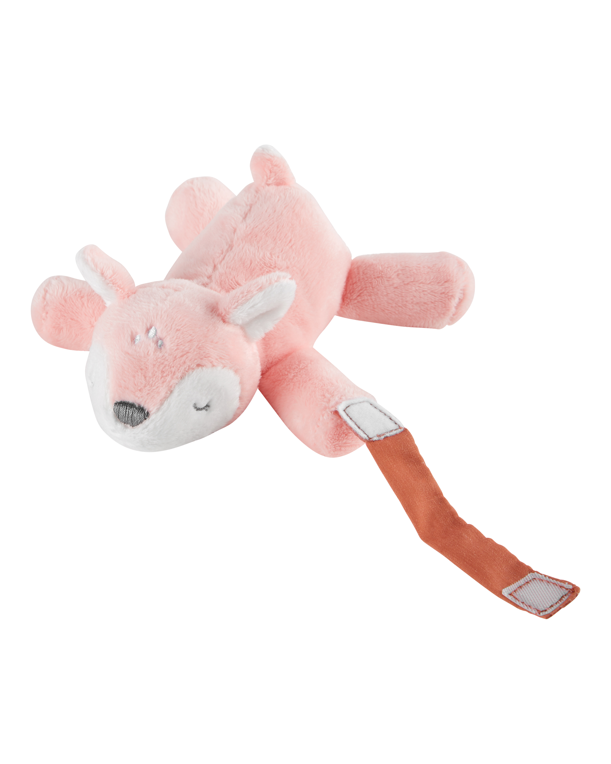 Baby Fawn Plush Pacifier Loop