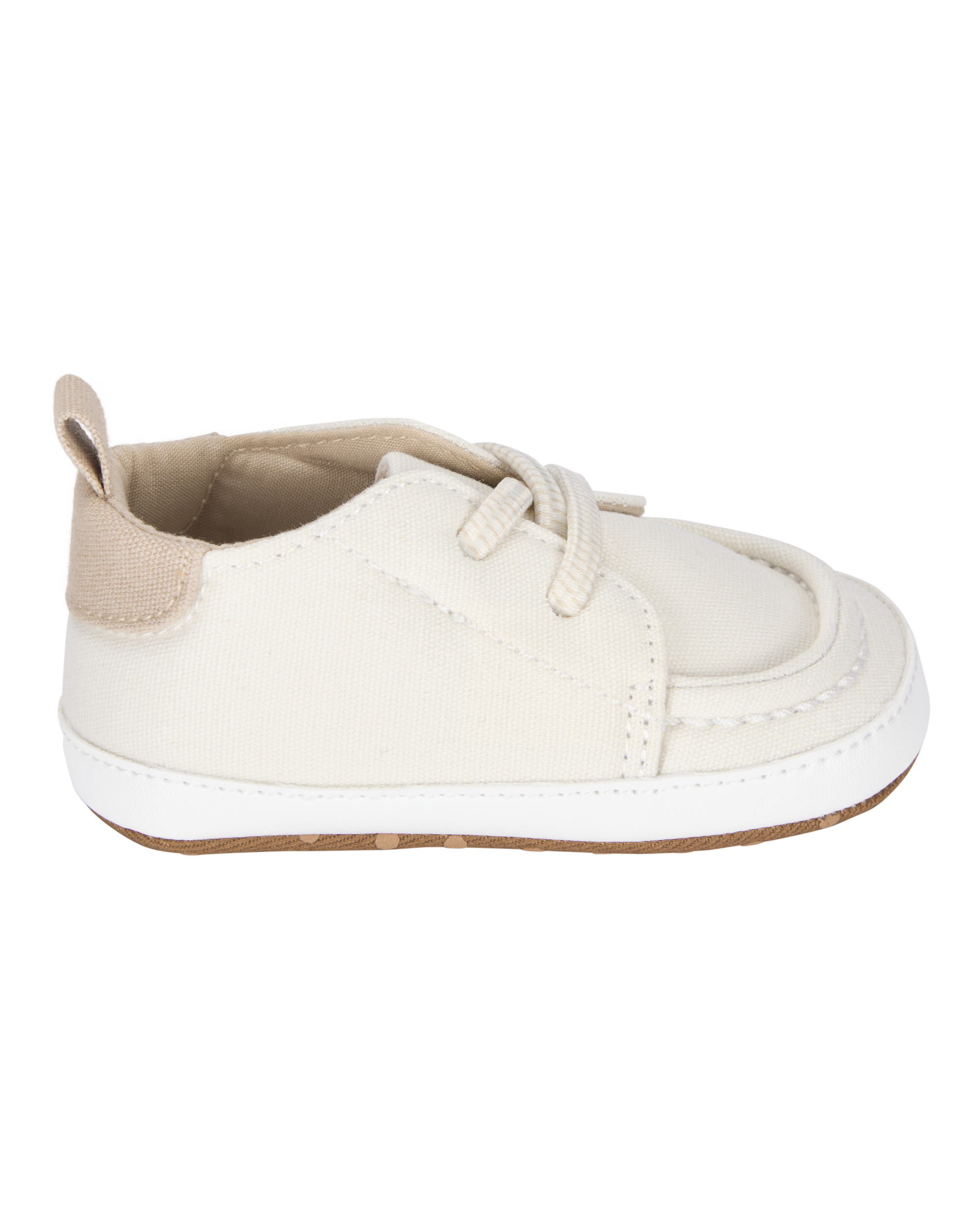 Casual Boat Shoes - White