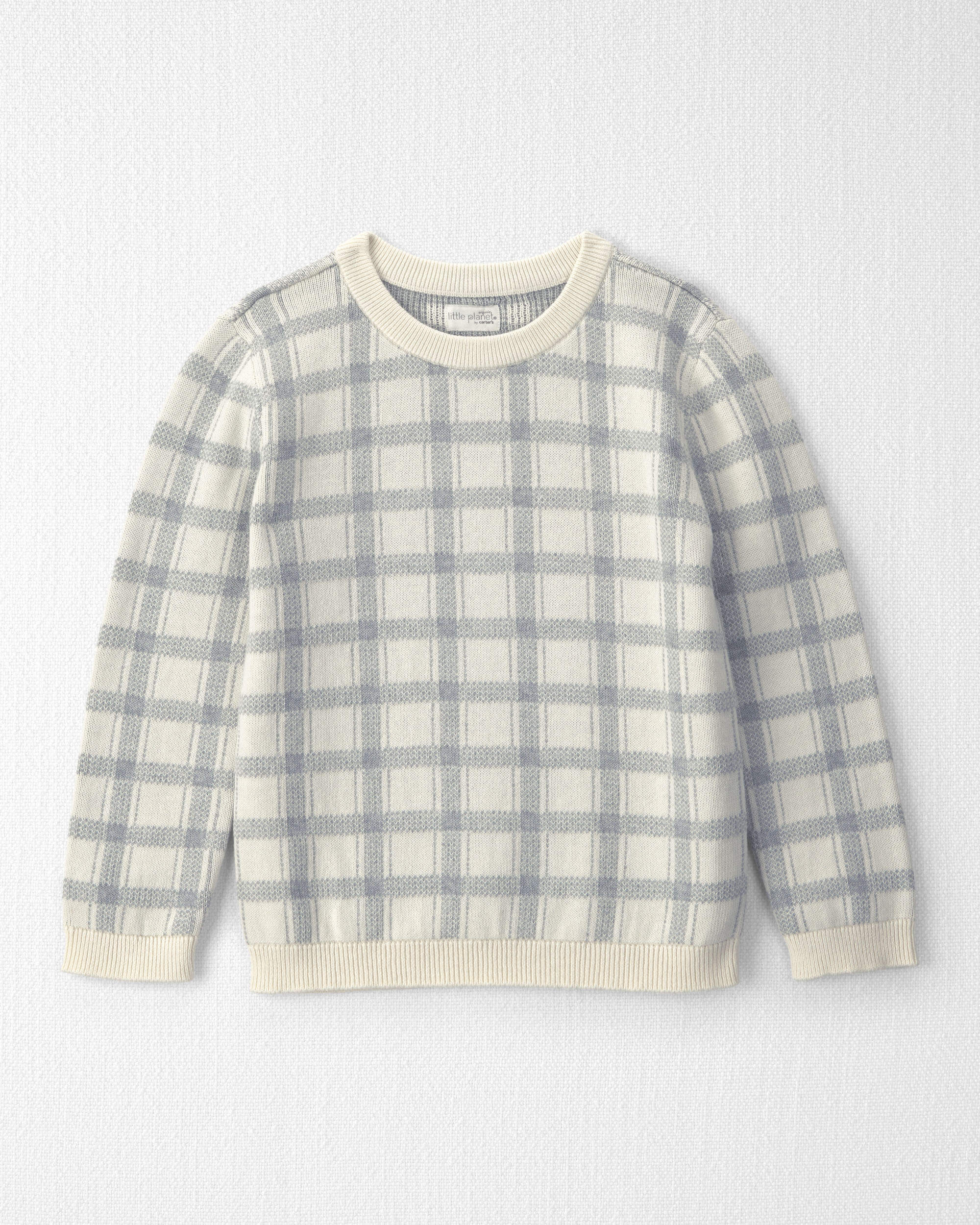 Kids Organic Cotton Sweater Knit Pullover