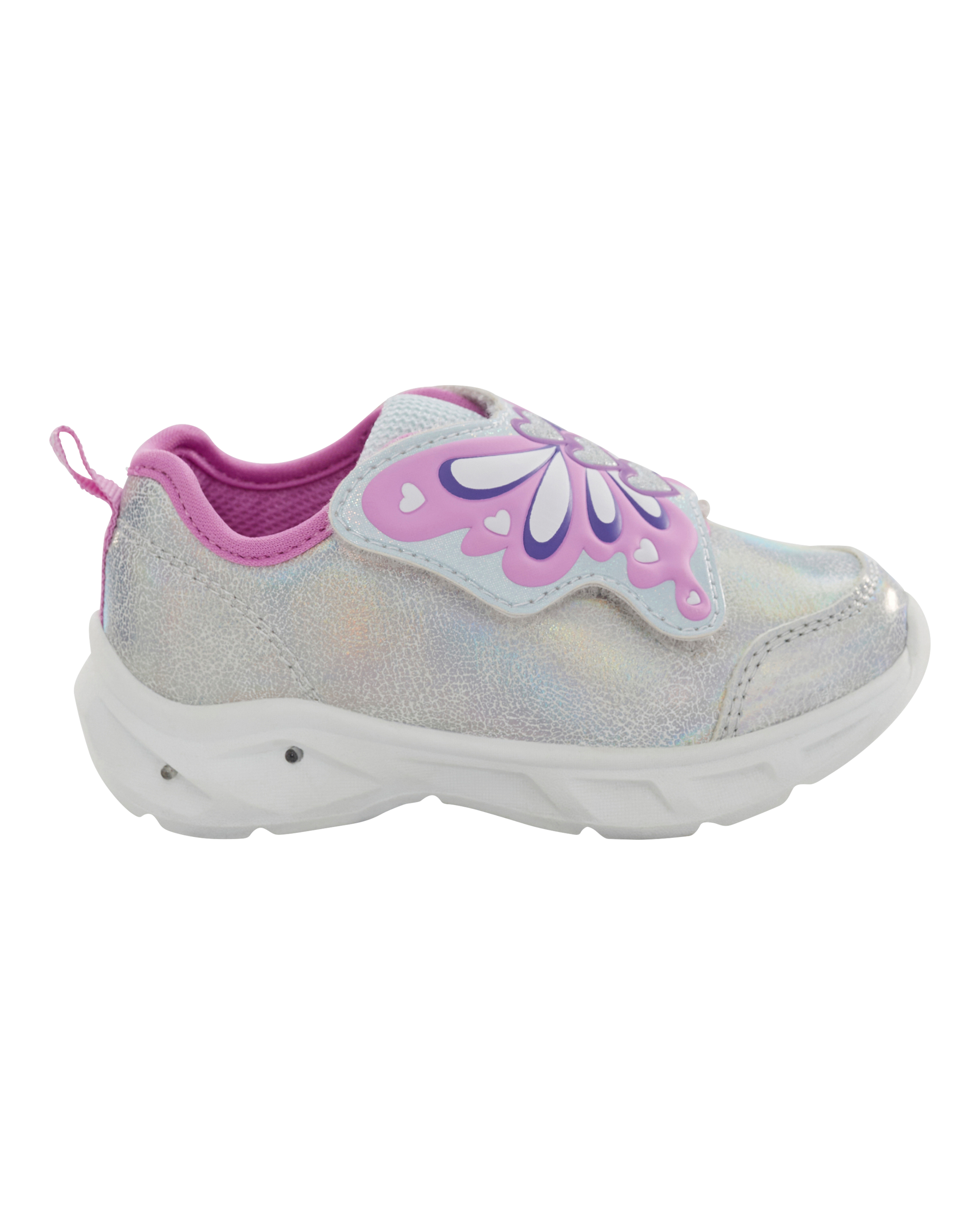 Toddler Butterfly Light-Up Sneakers