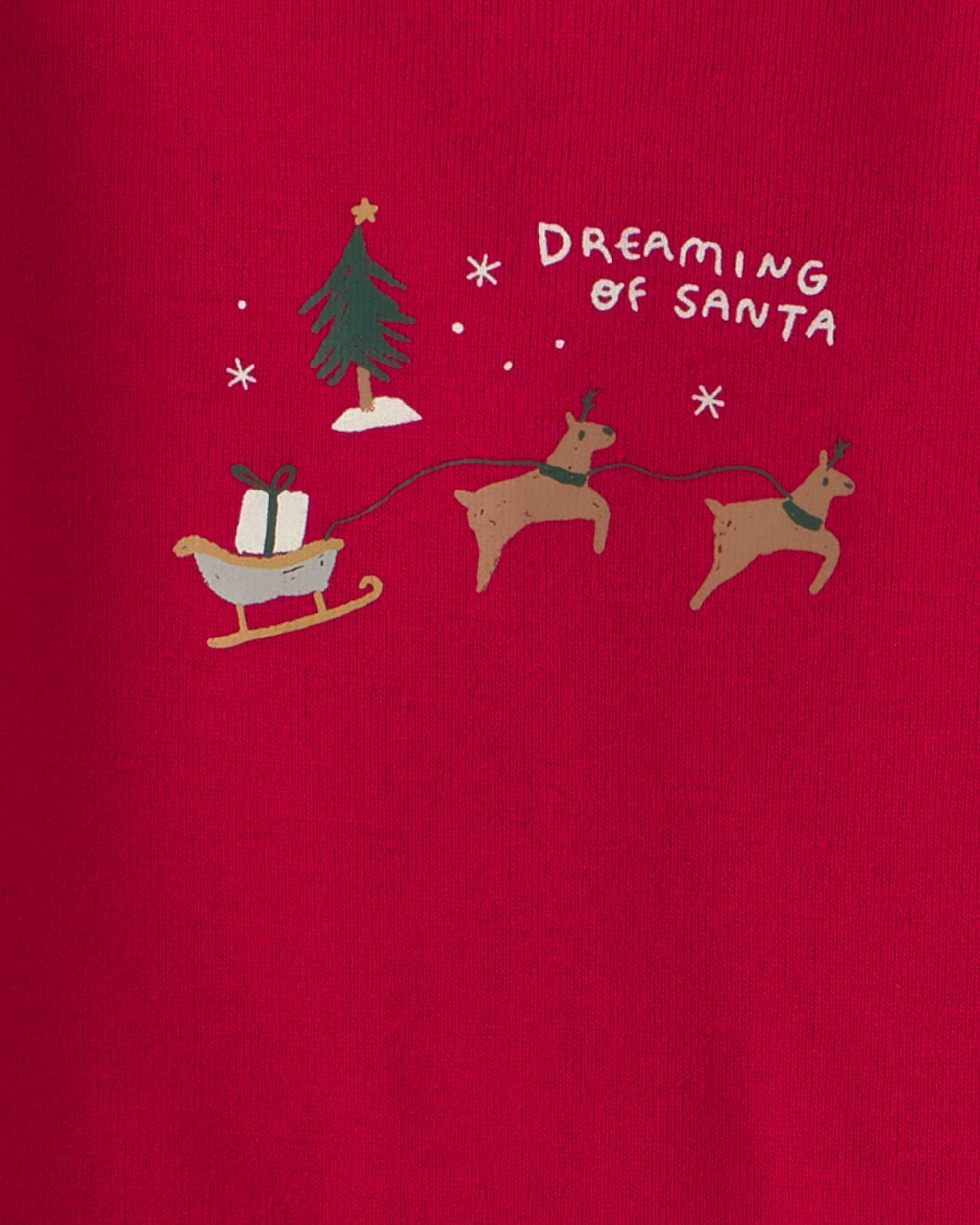Baby Boy 3-Piece 'Dreaming Of Santa' Buffalo Check Christmas Outfit Set