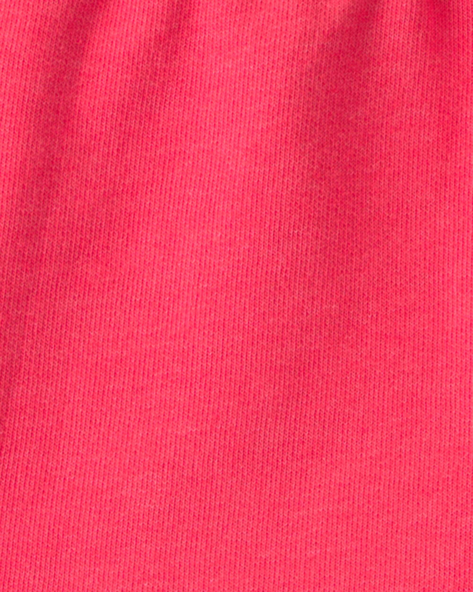 Baby Boy Crab French Terry Shorts - Orange