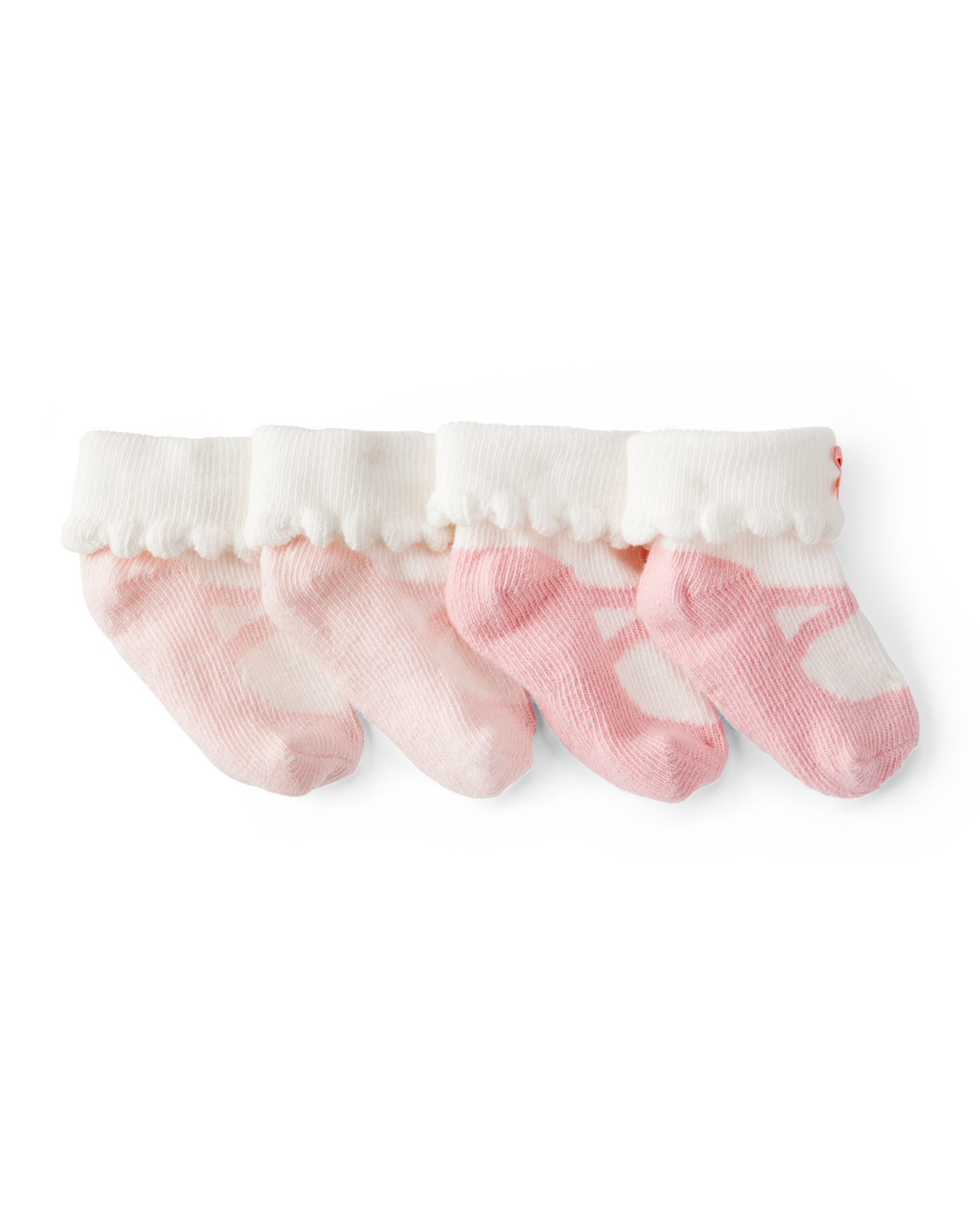 Baby Girl 2-Pack Bow Booties