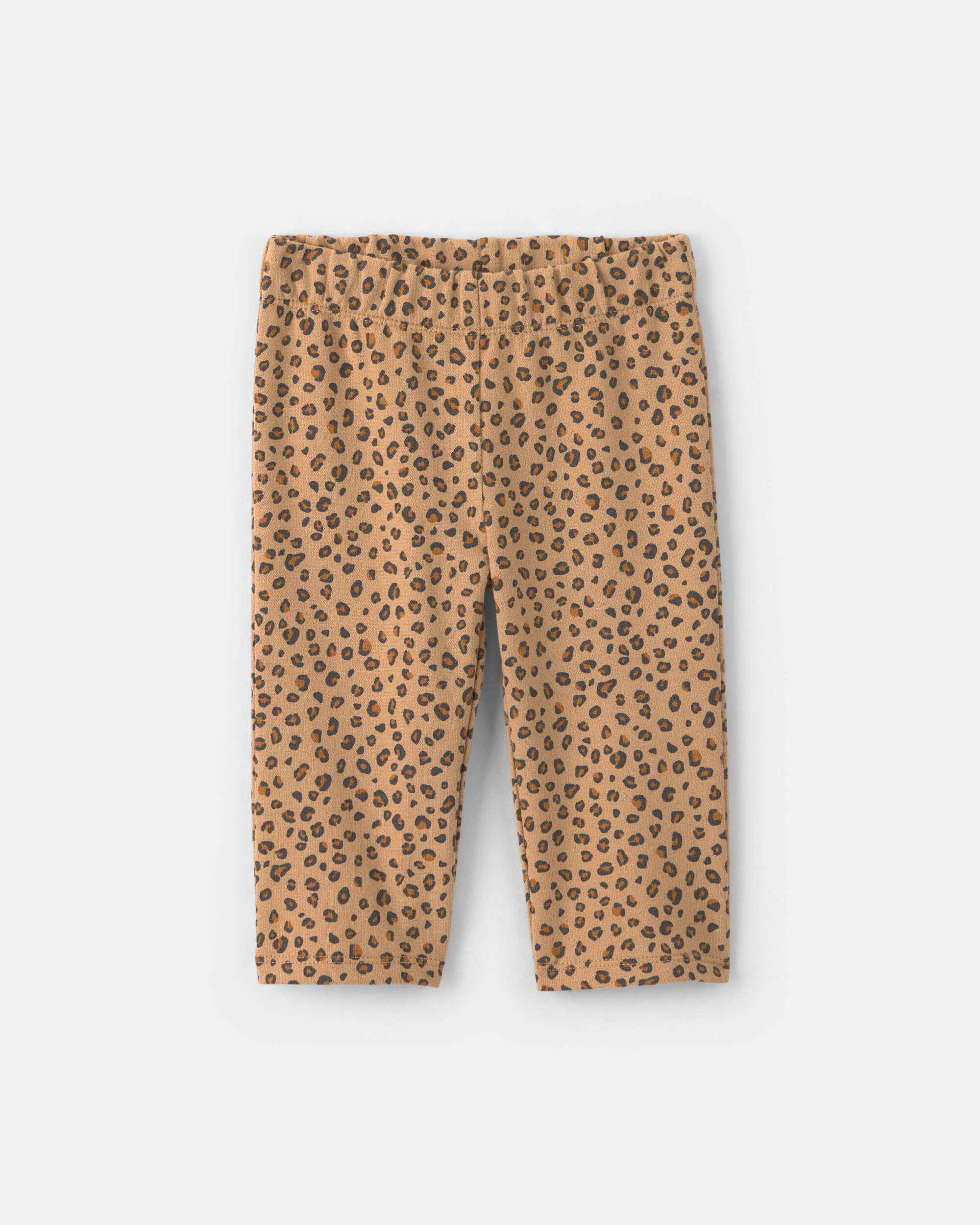 Baby Girl 3-Piece Leopard French Terry Layering Set