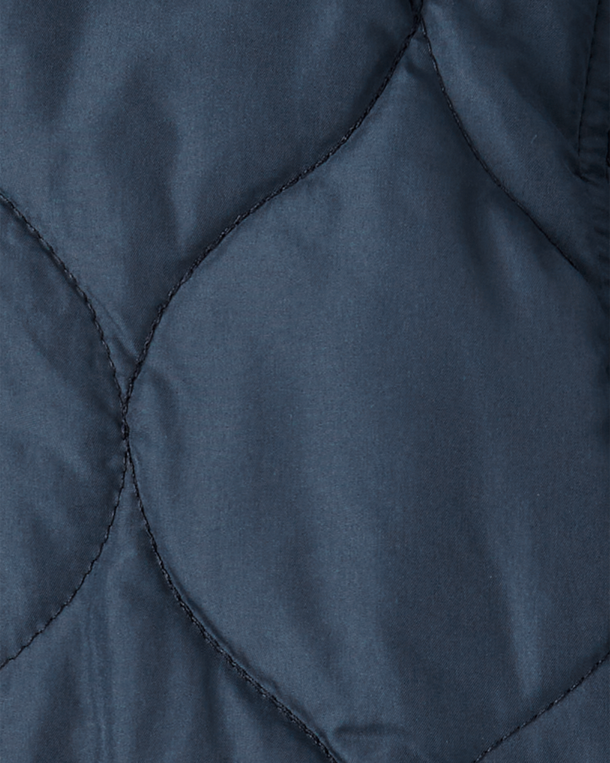 Toddler Boy Long-Sleeve Midweight Quilted Bomber Jacket - Navy