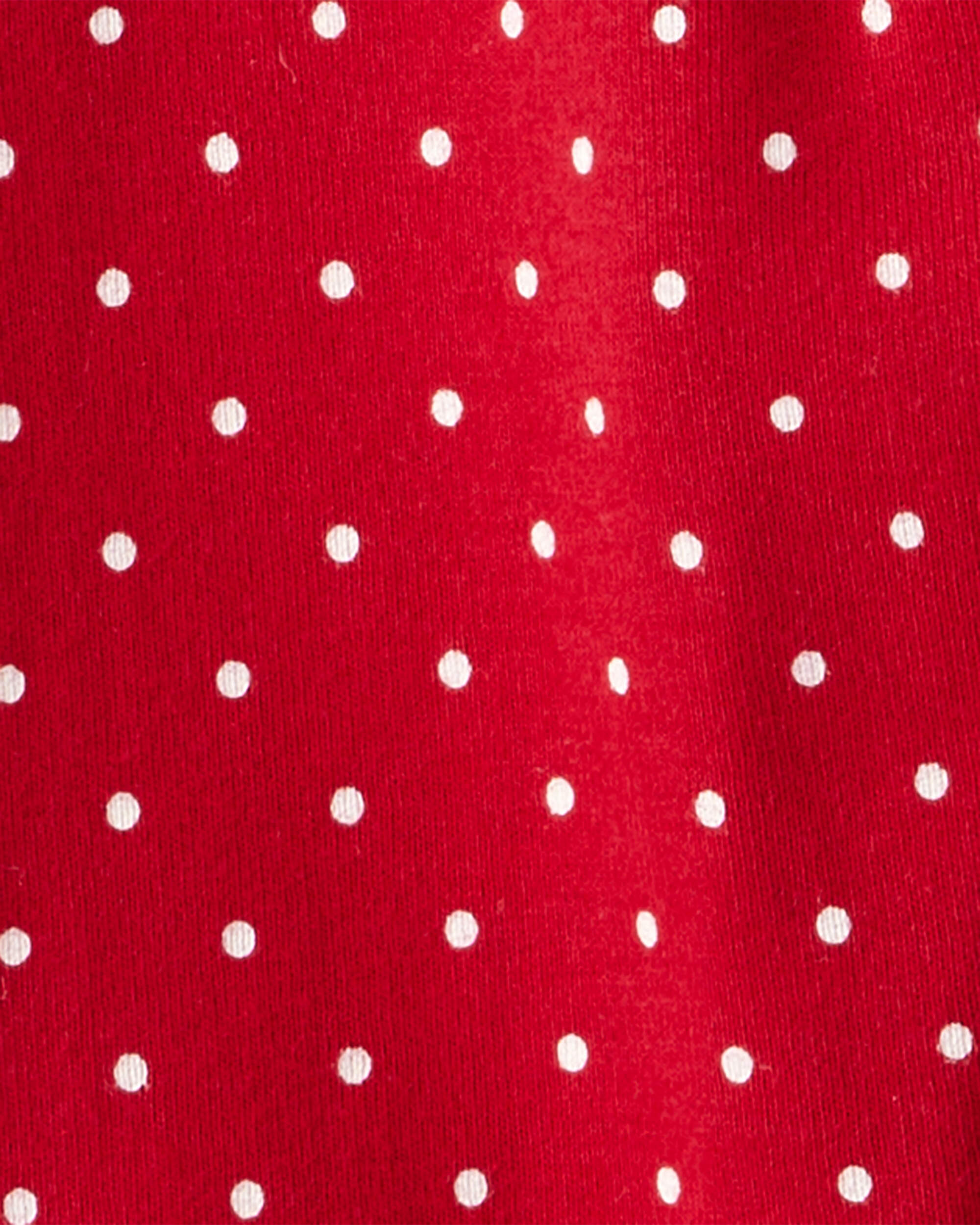 Baby Girl Christmas 3-Piece Sleeper Set