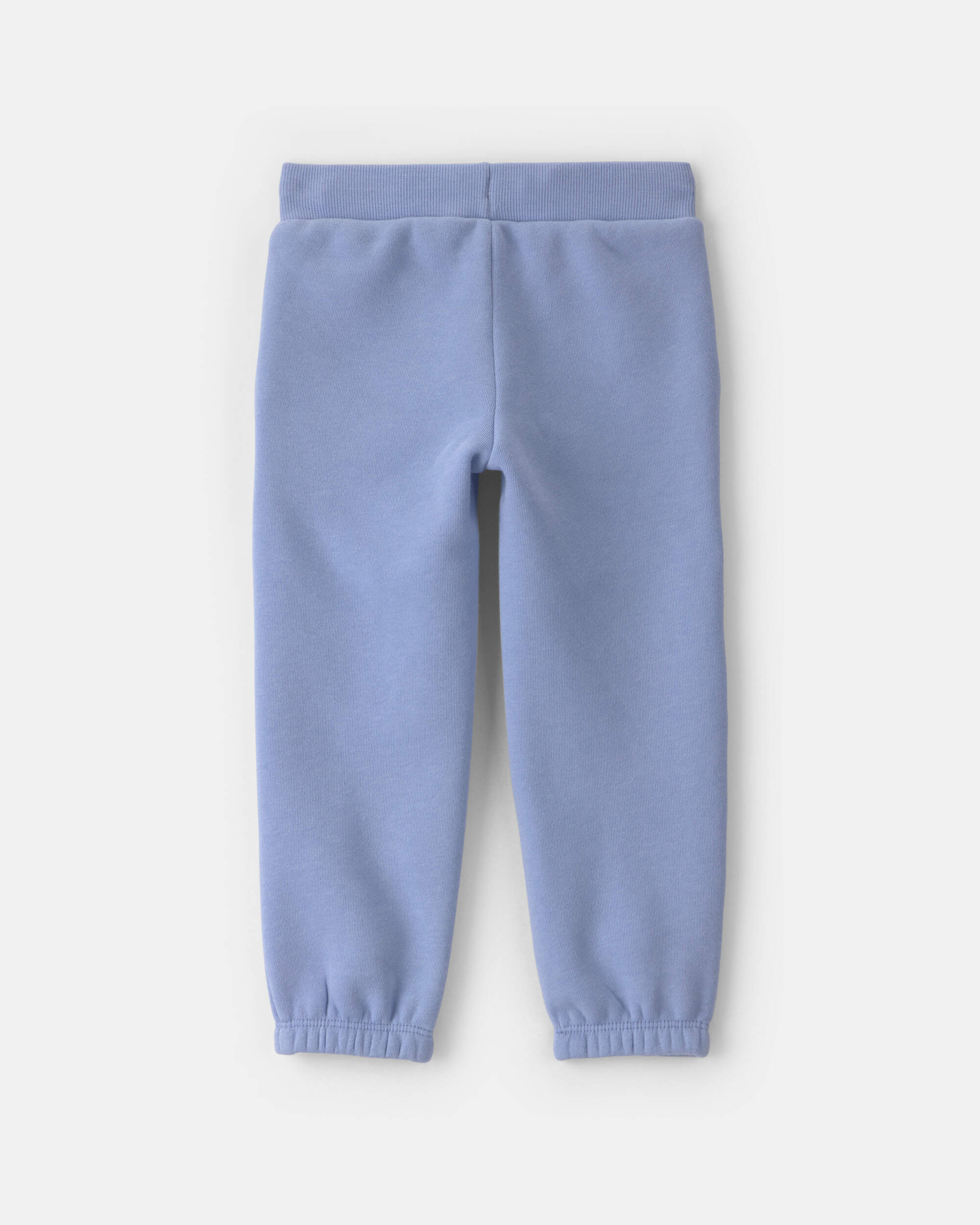 Toddler Girl Fleece Joggers - Blue