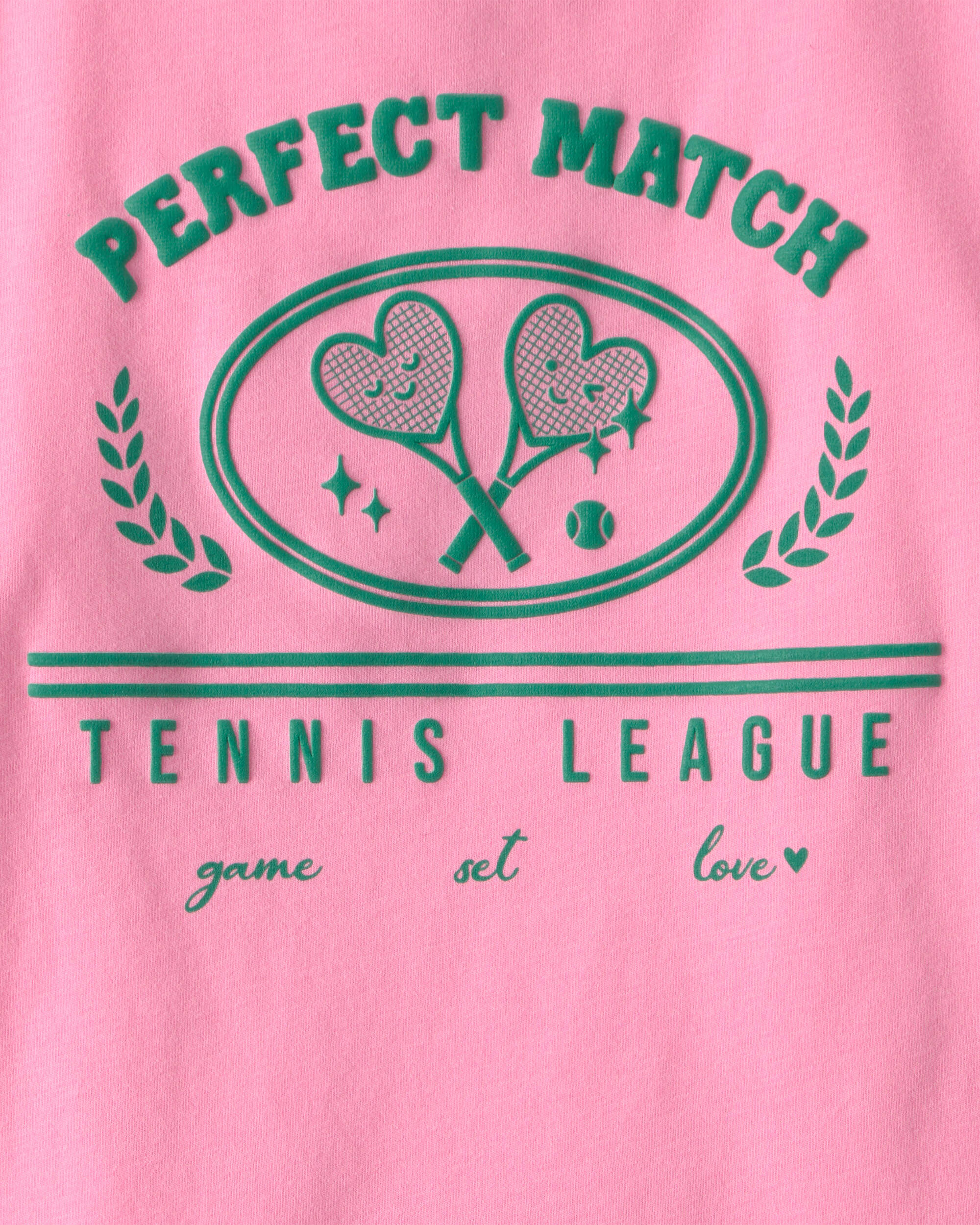 Girls 'Perfect Match' Tennis Active Top - Pink