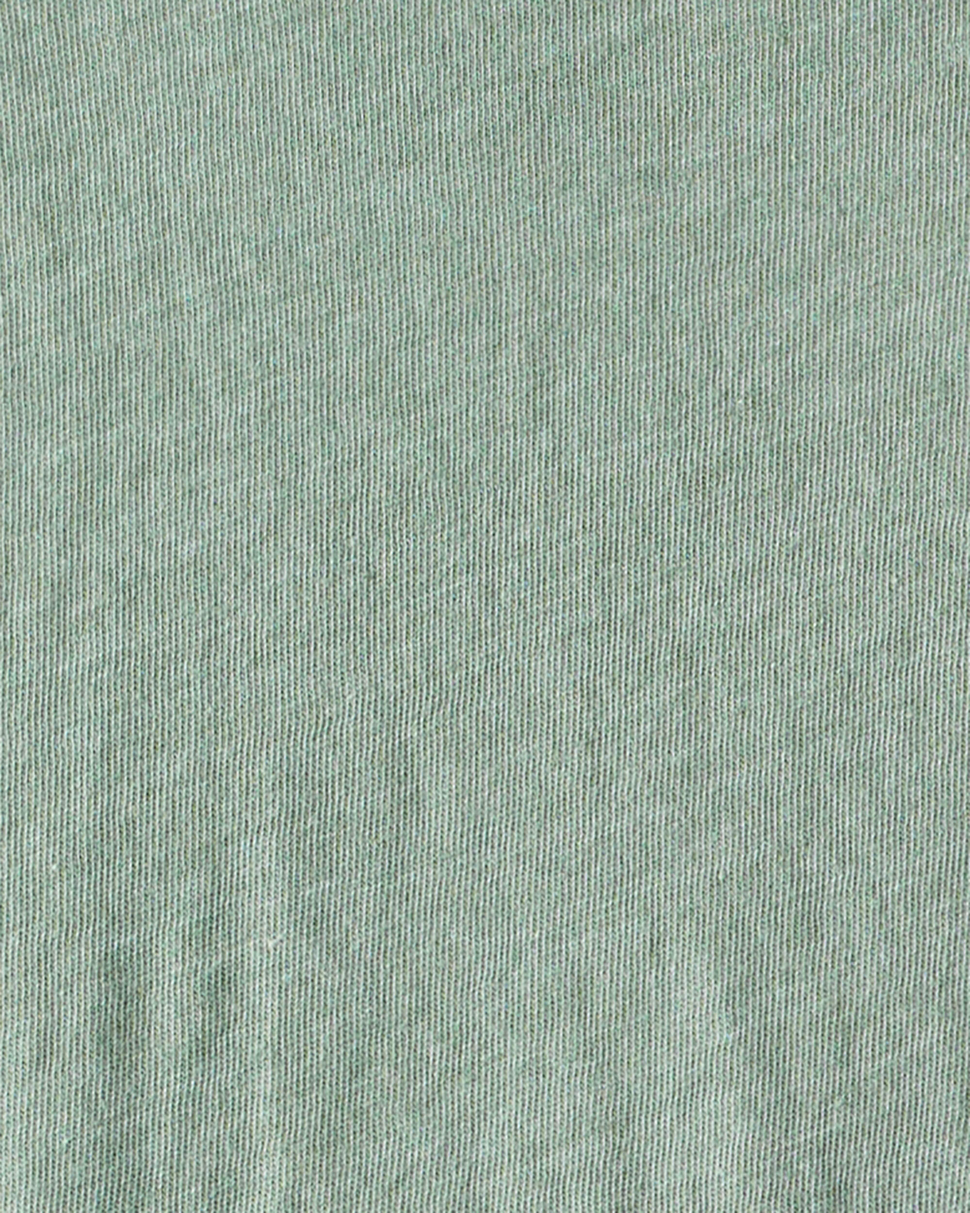 Boys Long-Sleeve Pocket Tee - Green