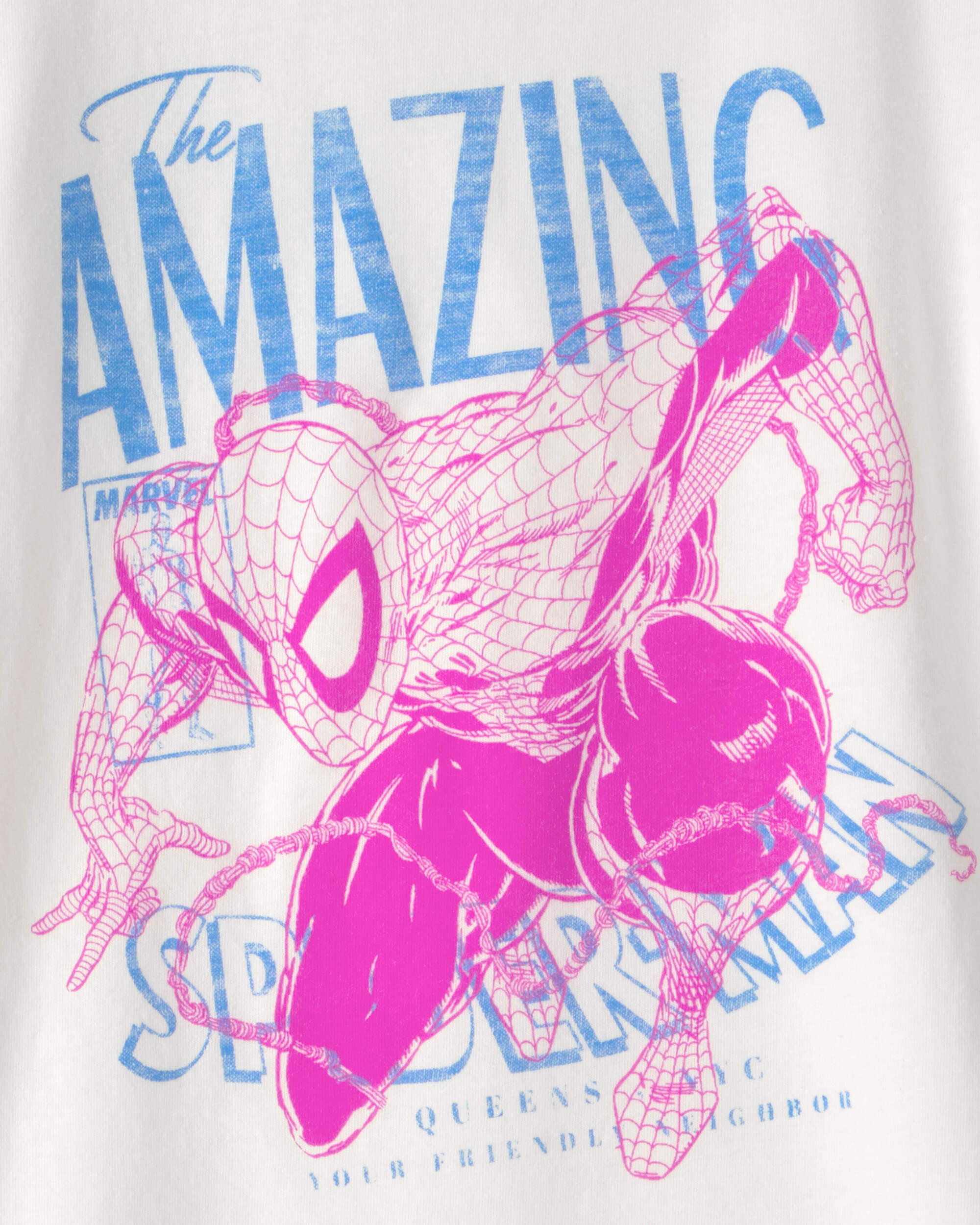 Girls ©Marvel Spider-Man Graphic Tee - White