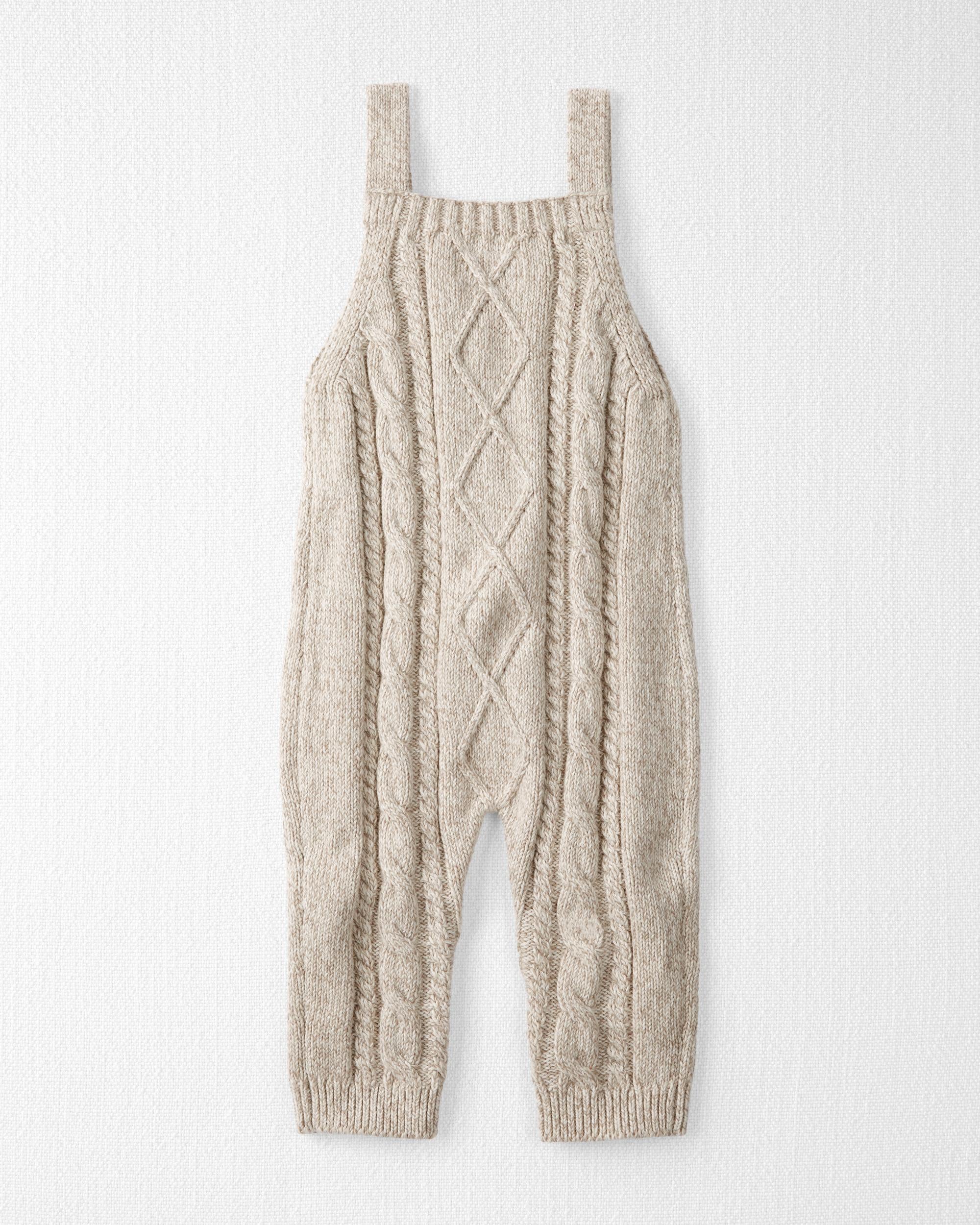 Baby knit overalls outlet