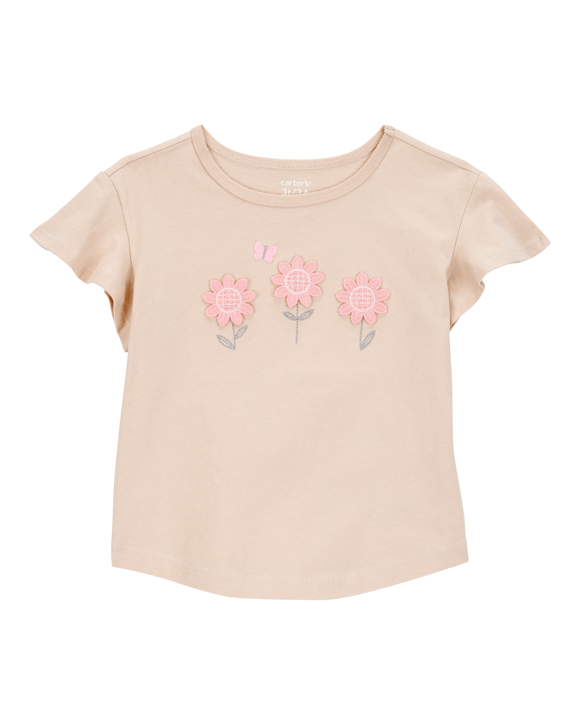 Toddler Floral Short-Sleeve Tee