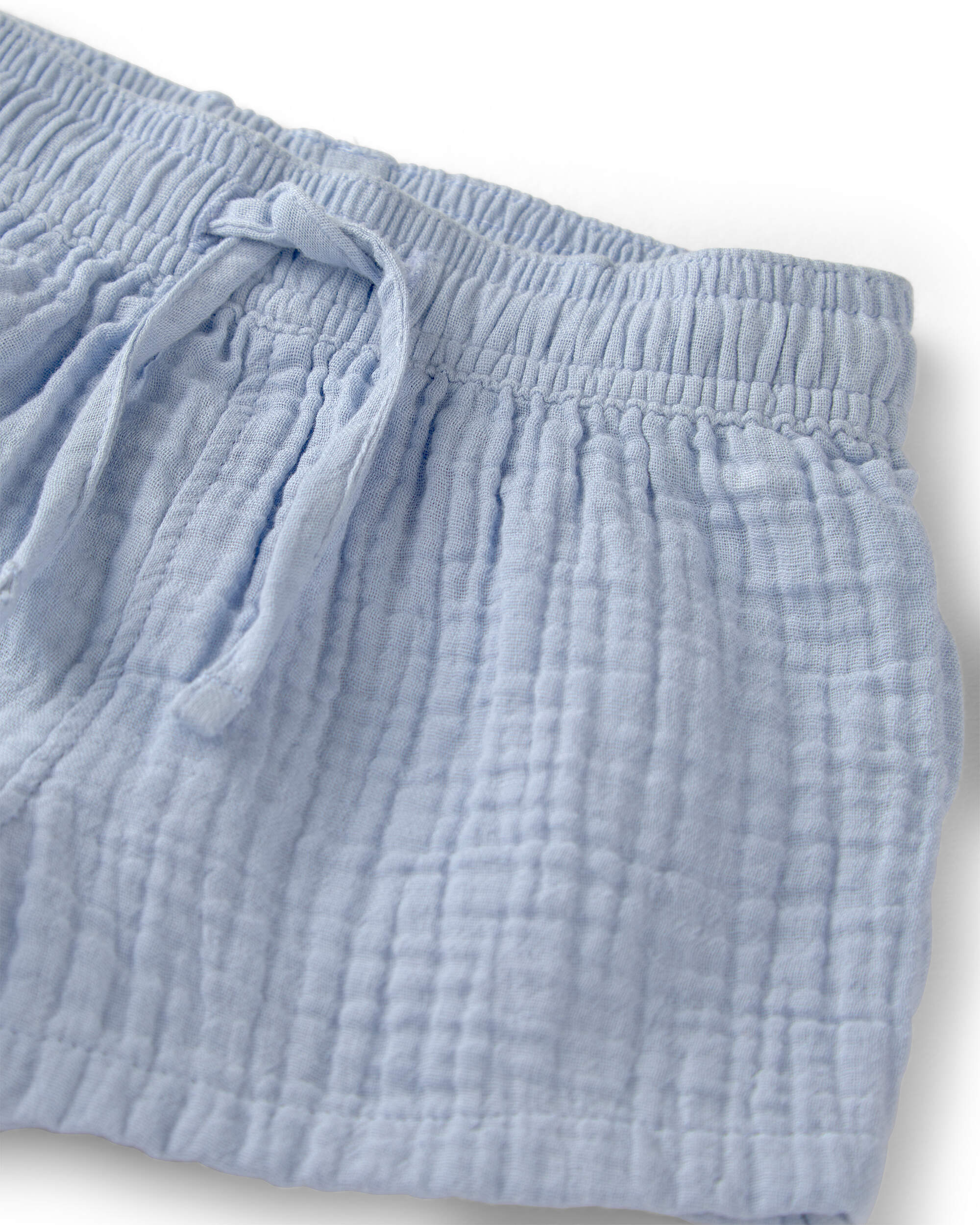 Baby Boy 2-Piece Organic Cotton Gauze Set