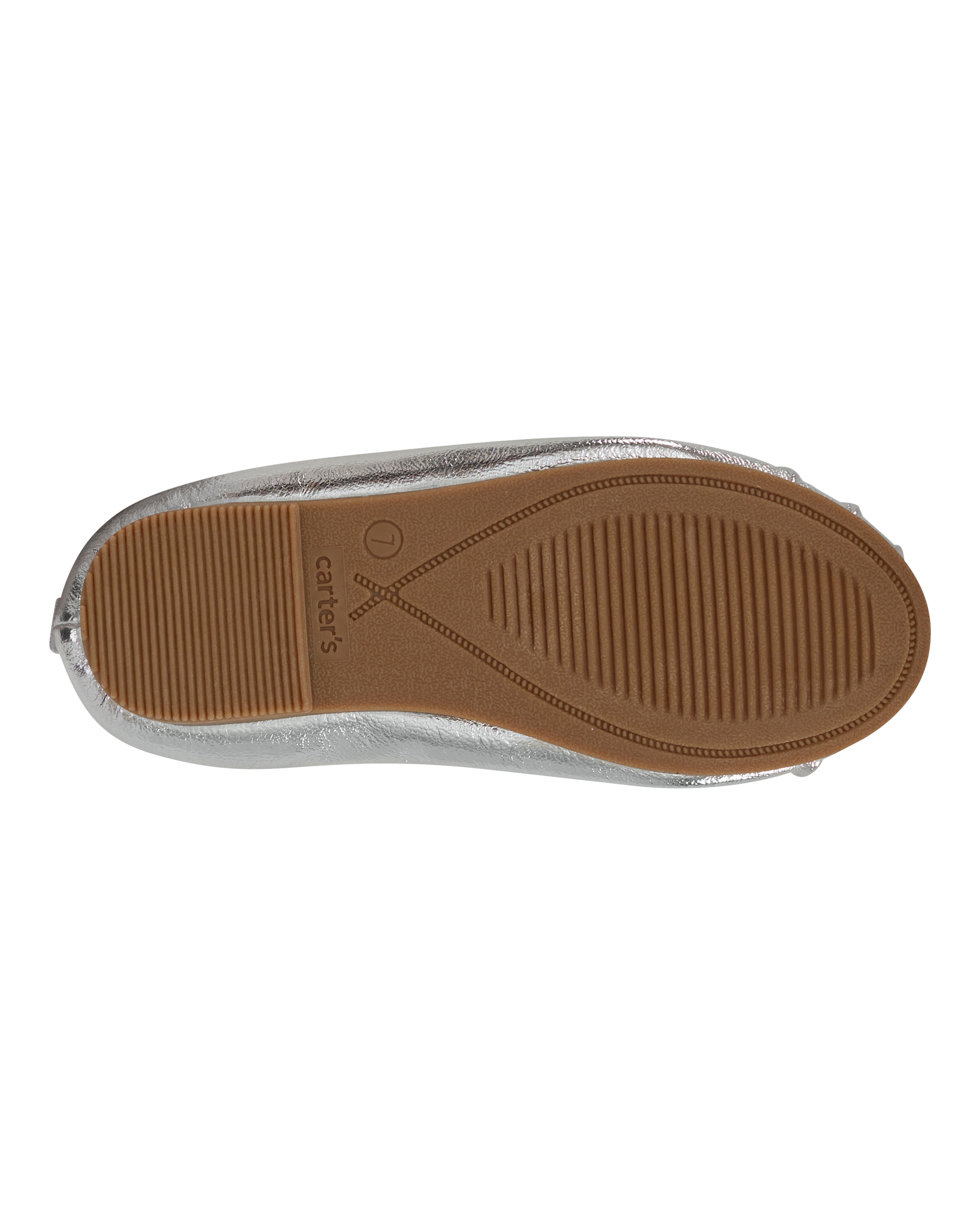 Toddler Ballet Slippers - Silver