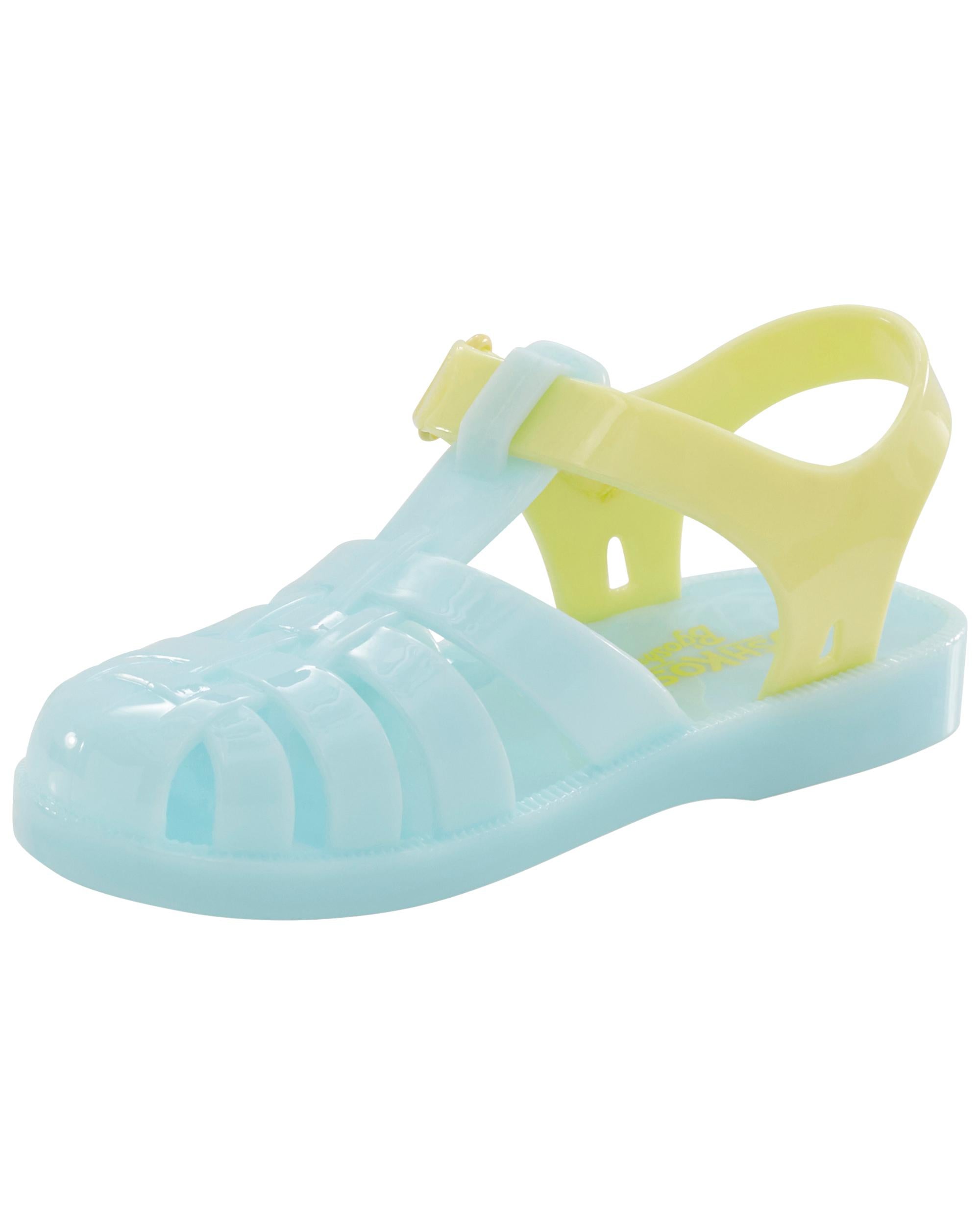 Kids caged jelly shoes top