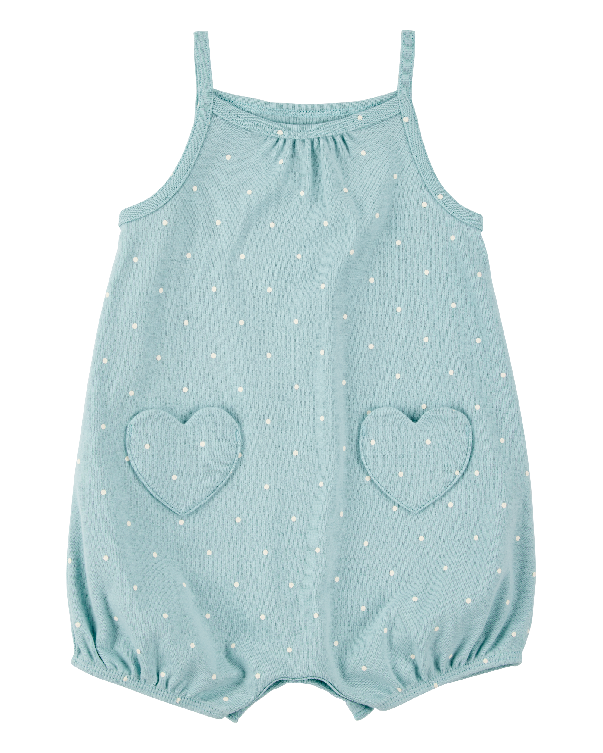Baby Heart Cotton Romper