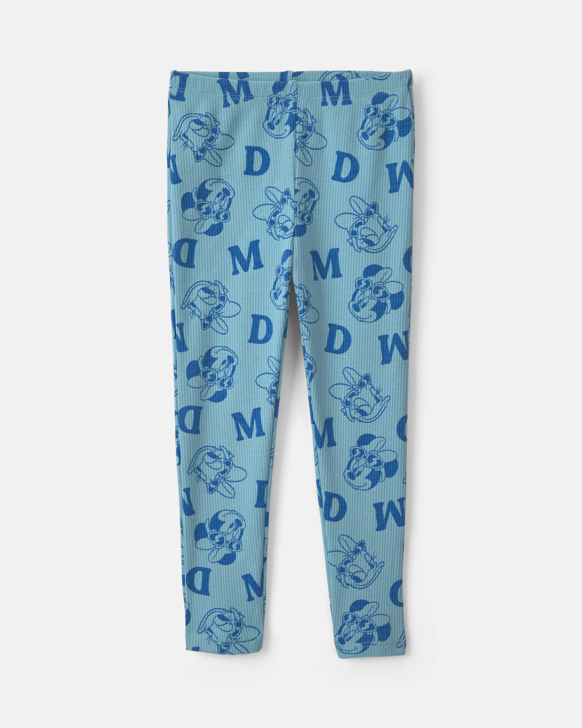 Toddler Girl 2-Piece Disney© Minnie & Daisy Fleece Long-Sleeve Top Pant Set - Blue