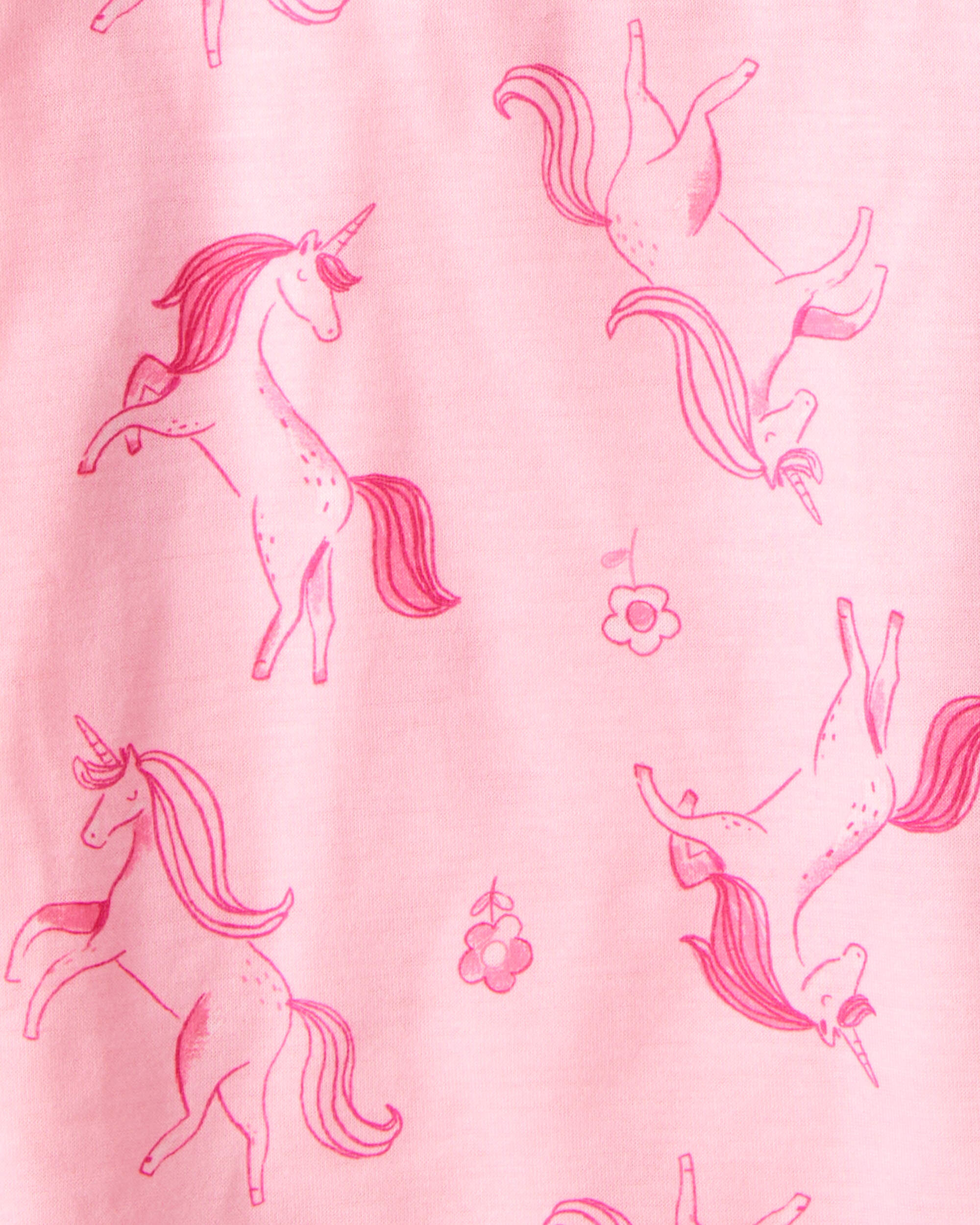 Kid 2-Pack Unicorn Hearts Nightgowns