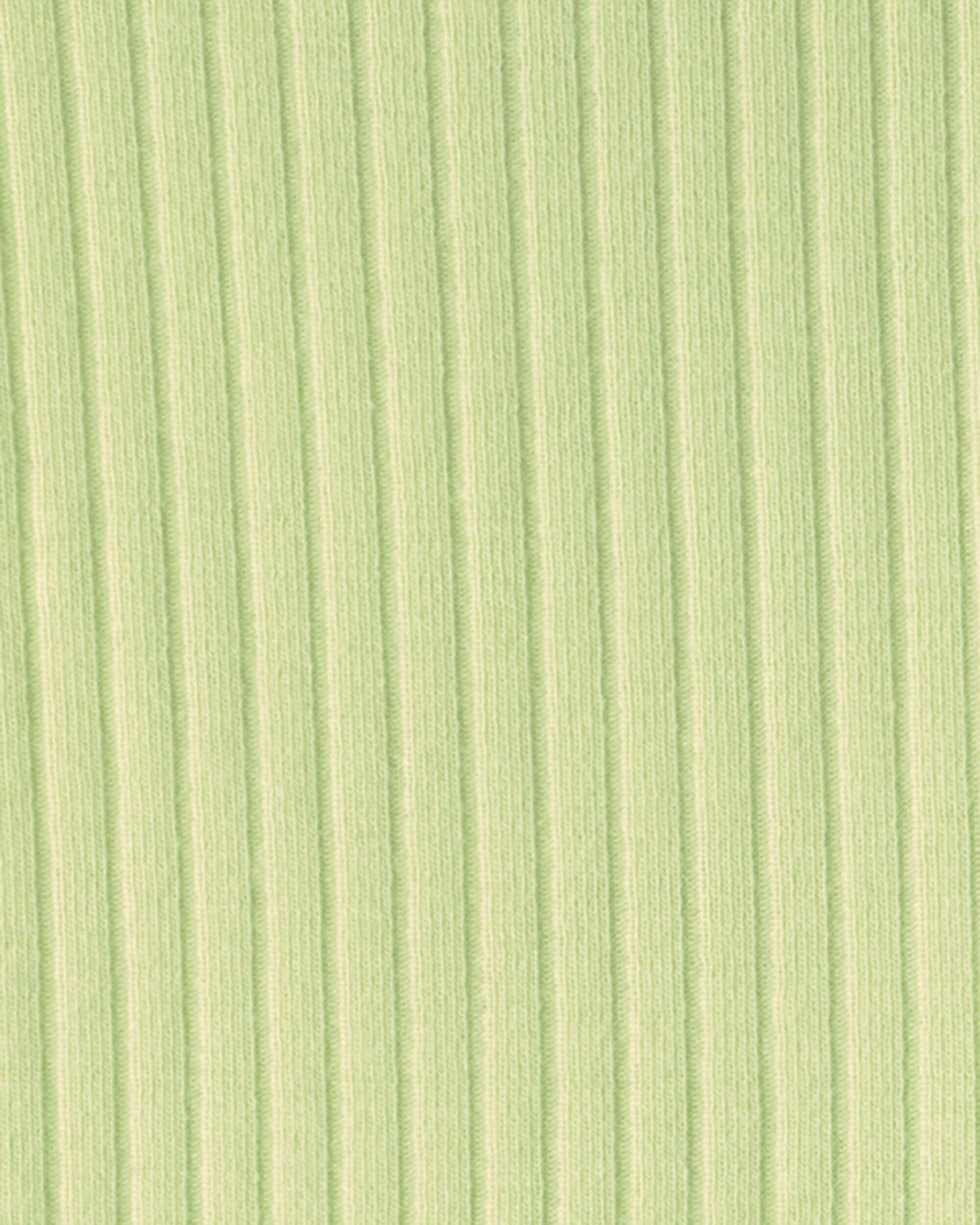 Toddler Girl Ribbed Bike Shorts - Green