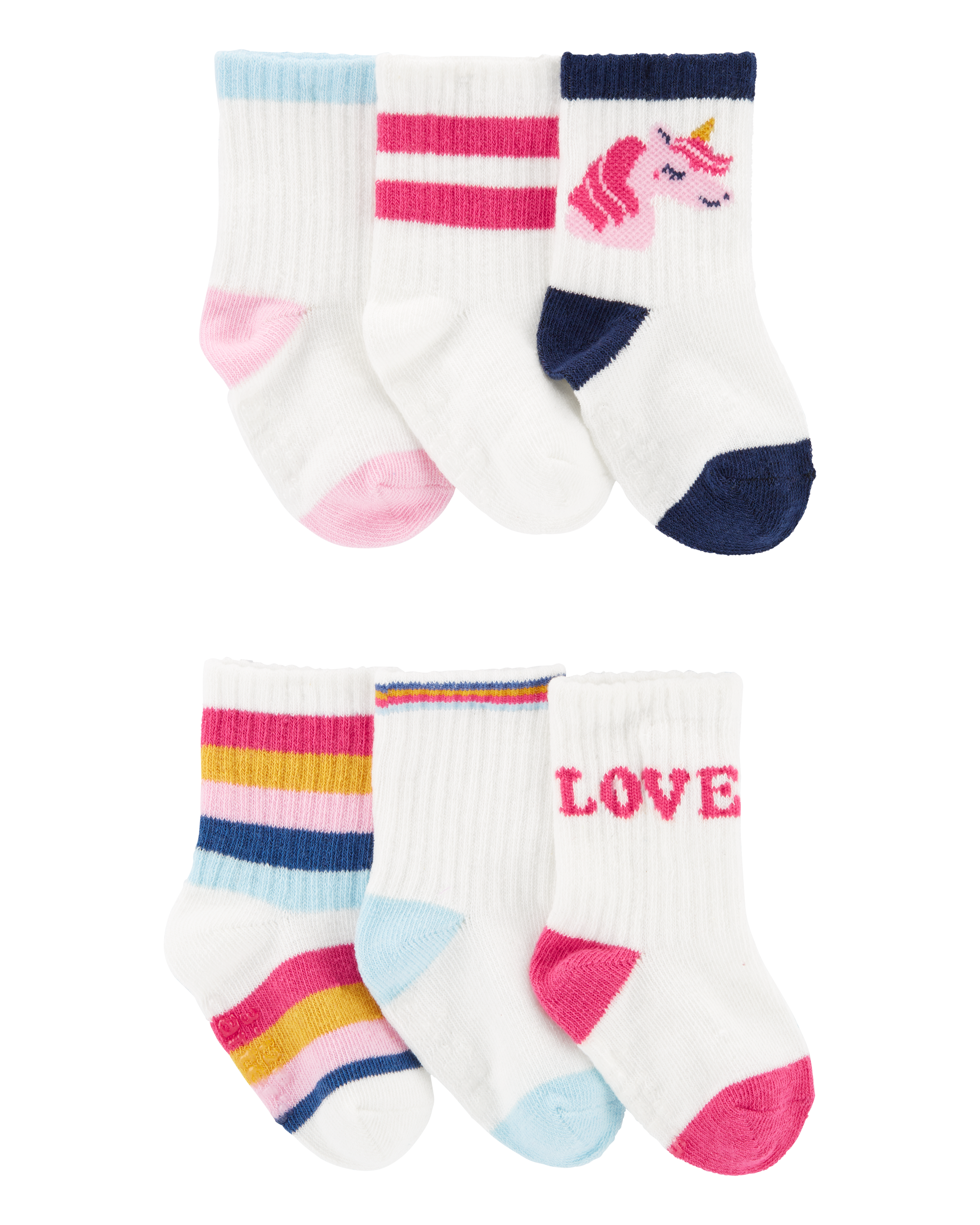 Baby 6-Pack Crew Socks