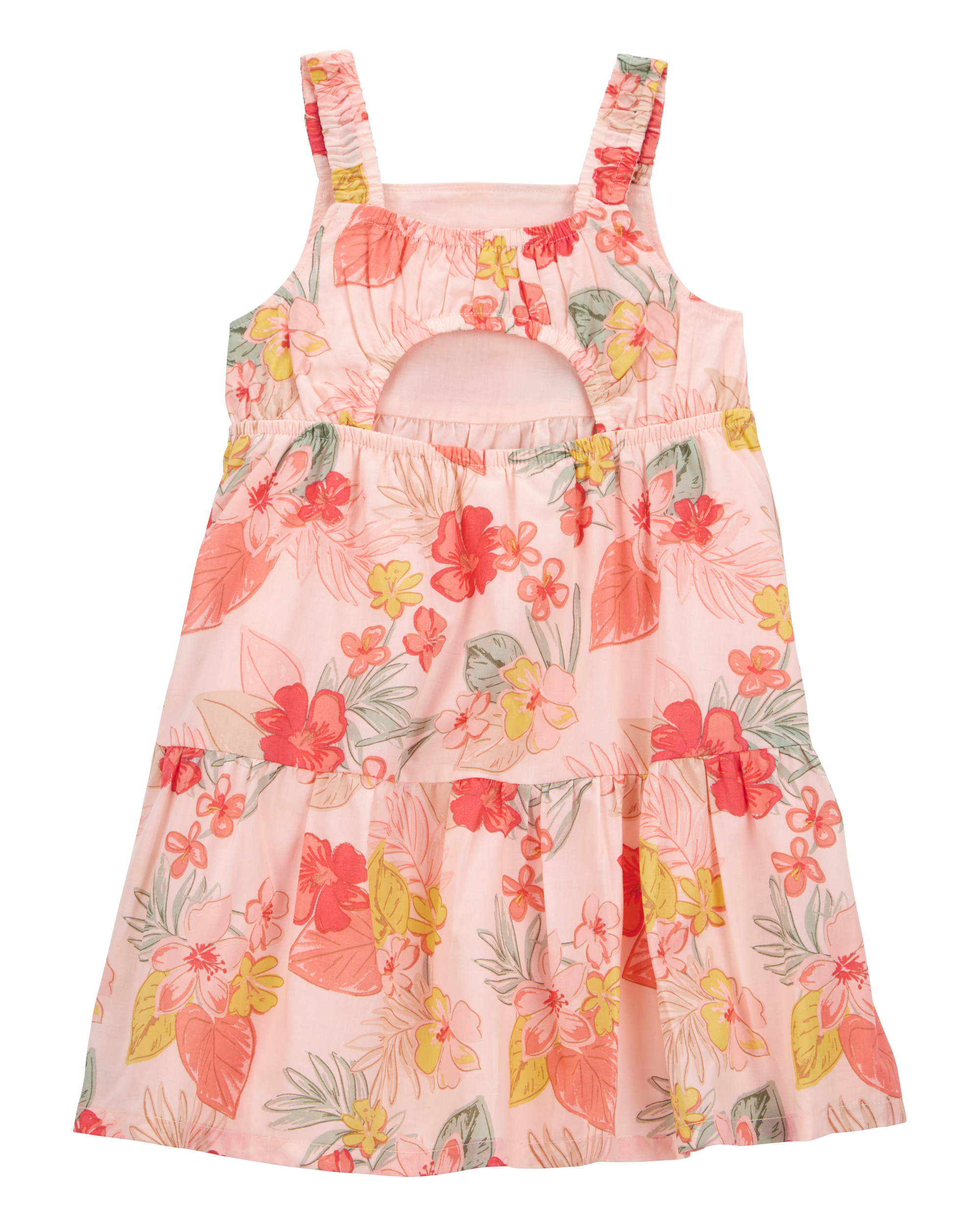Toddler Floral Tiered Dress
