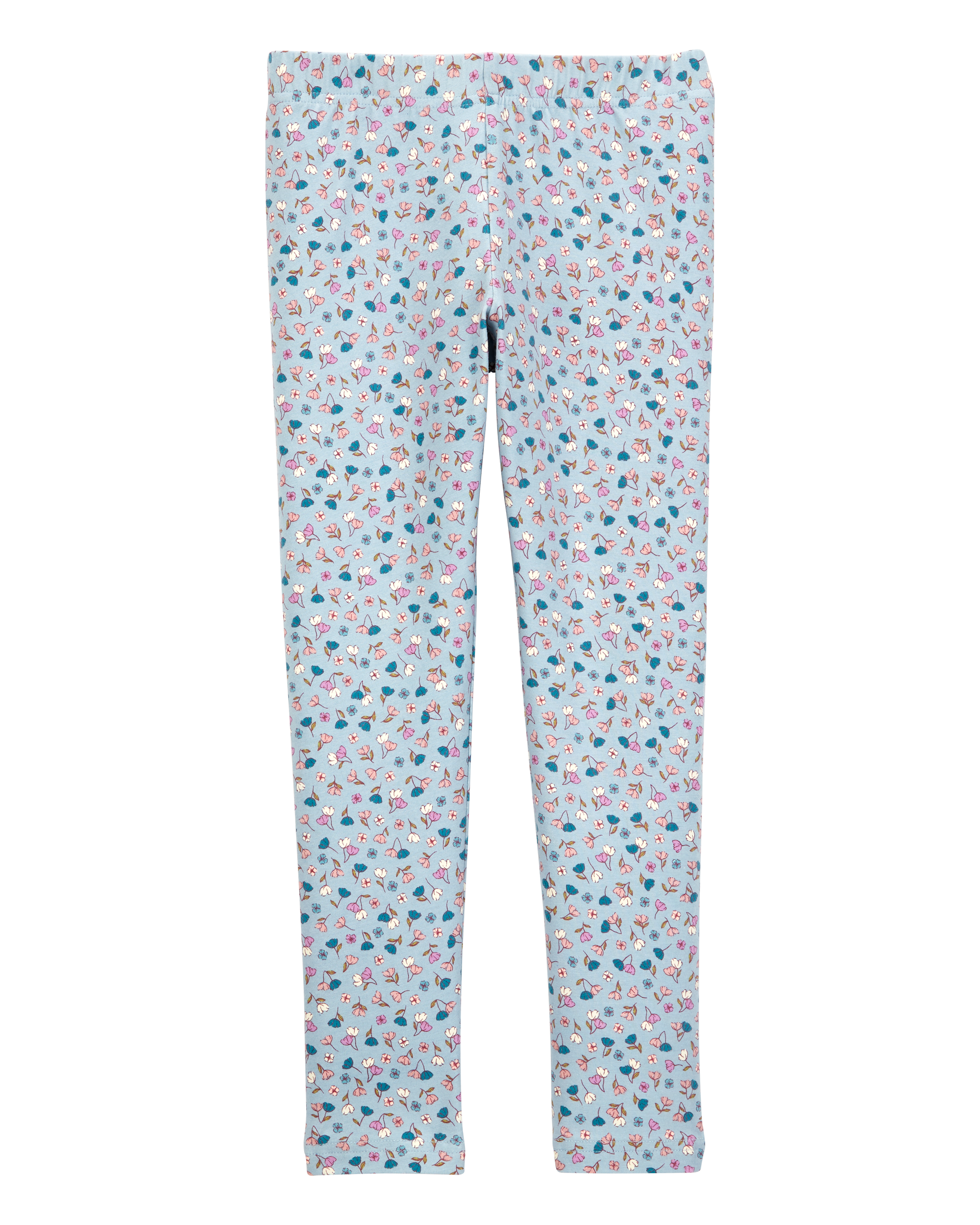 Kid 2-Piece Floral Gauze Top & Leggings Set