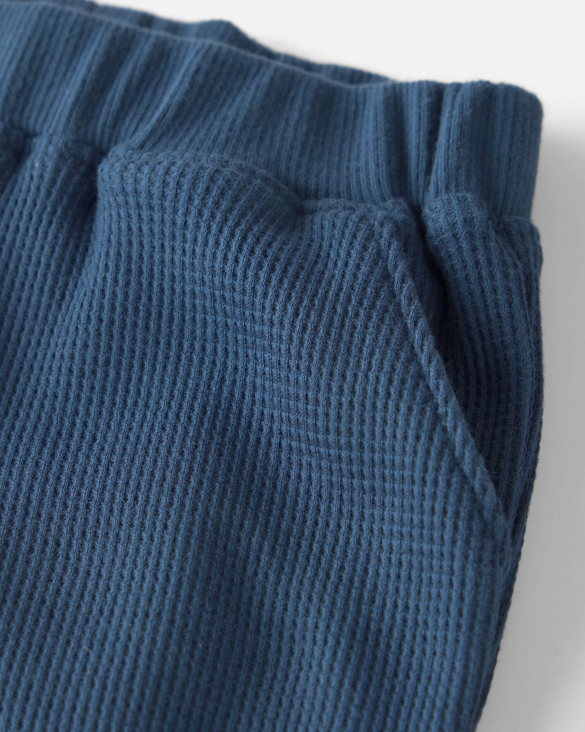 Baby Boy 2-Piece Organic Cotton Waffle Knit Top & Pant Set
