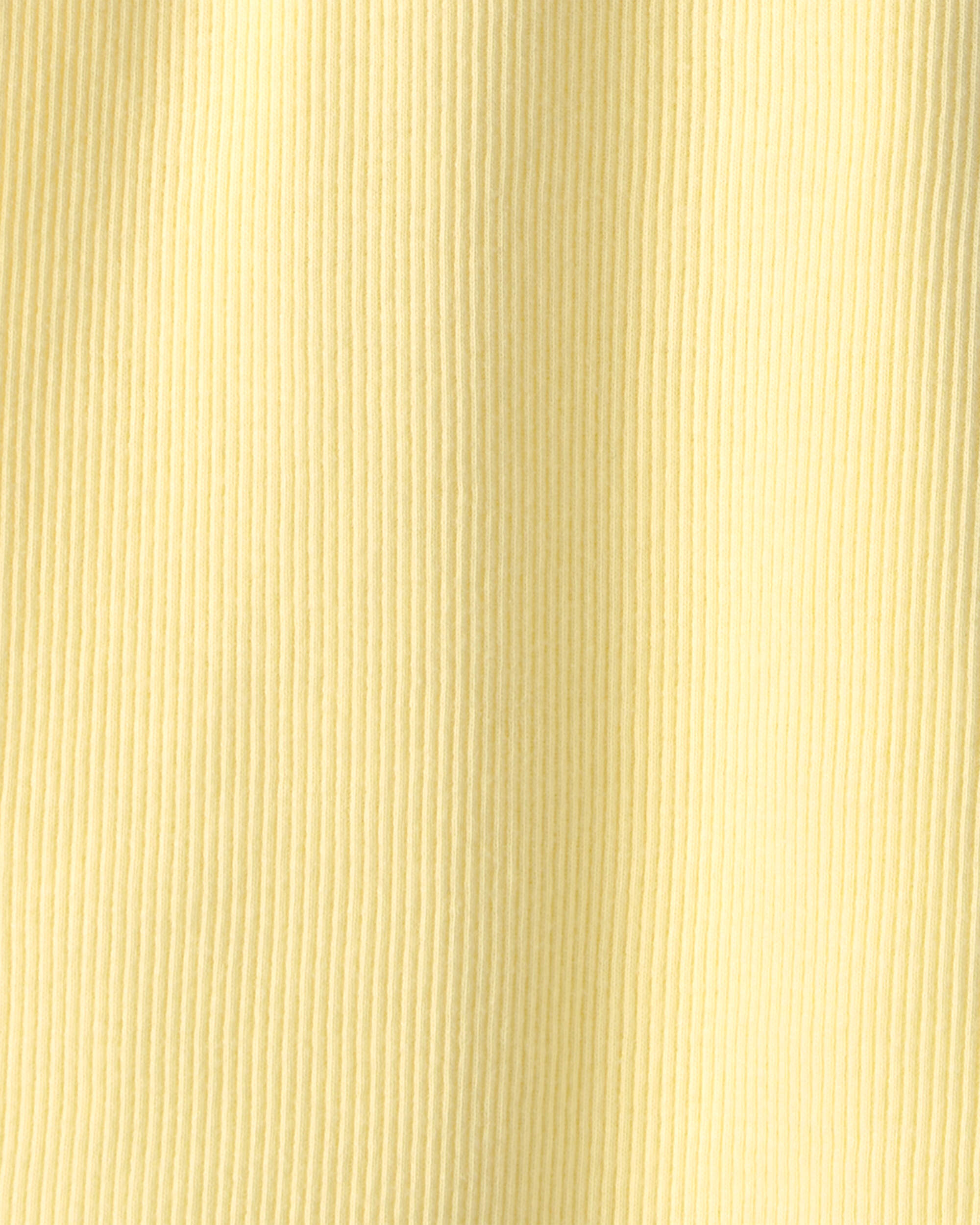 Girls Eyelet Top - Yellow