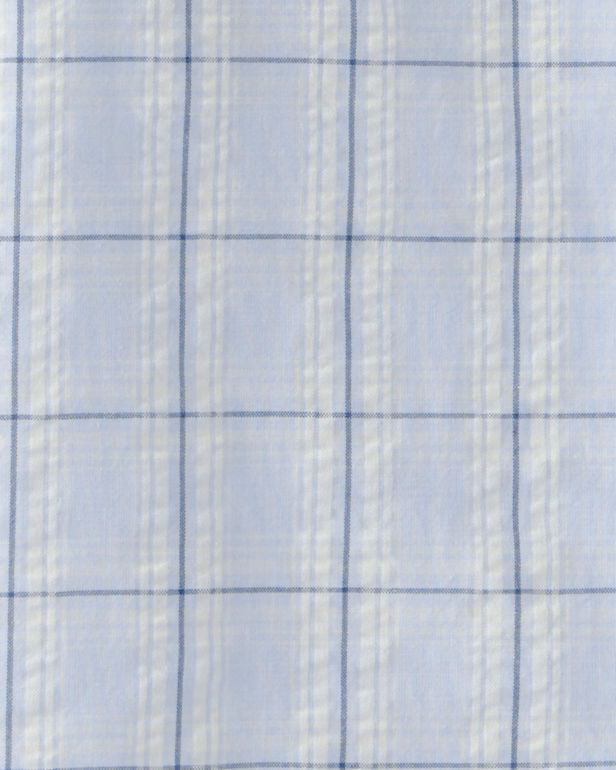 Boys Plaid Button-Down Shirt - Blue