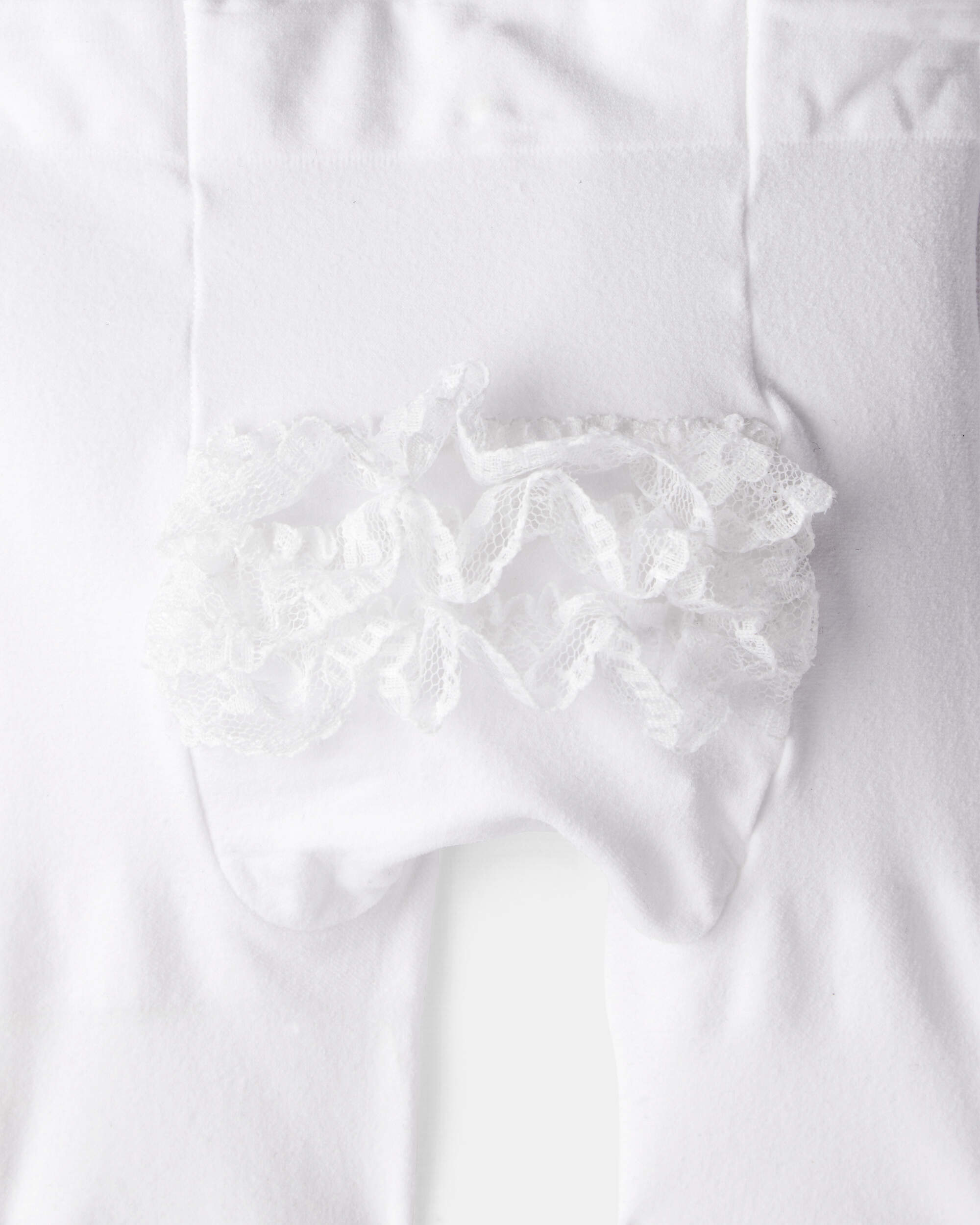 Baby Girl 2-Pack Tights - White