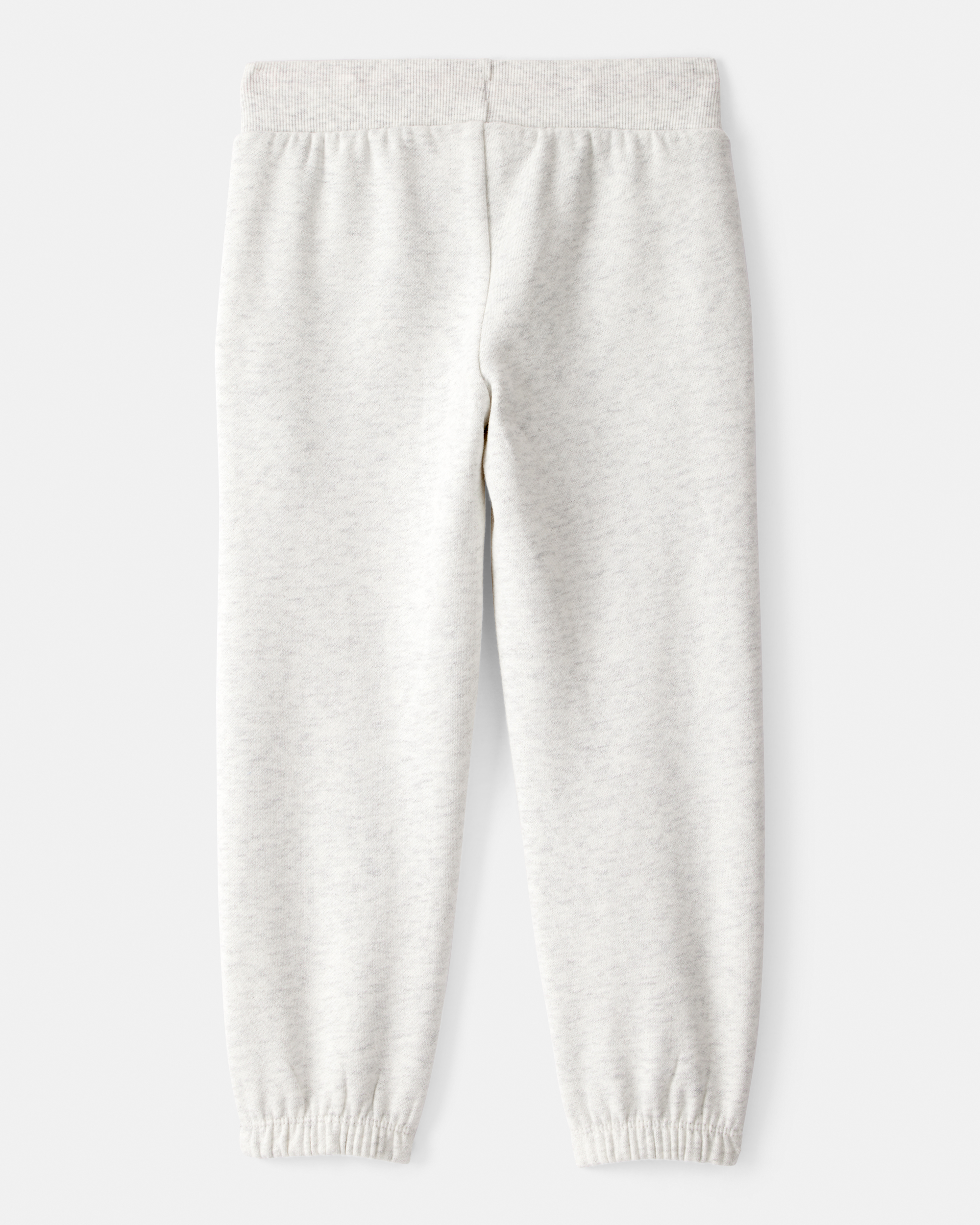 Toddler Girl Cotton Joggers - Grey