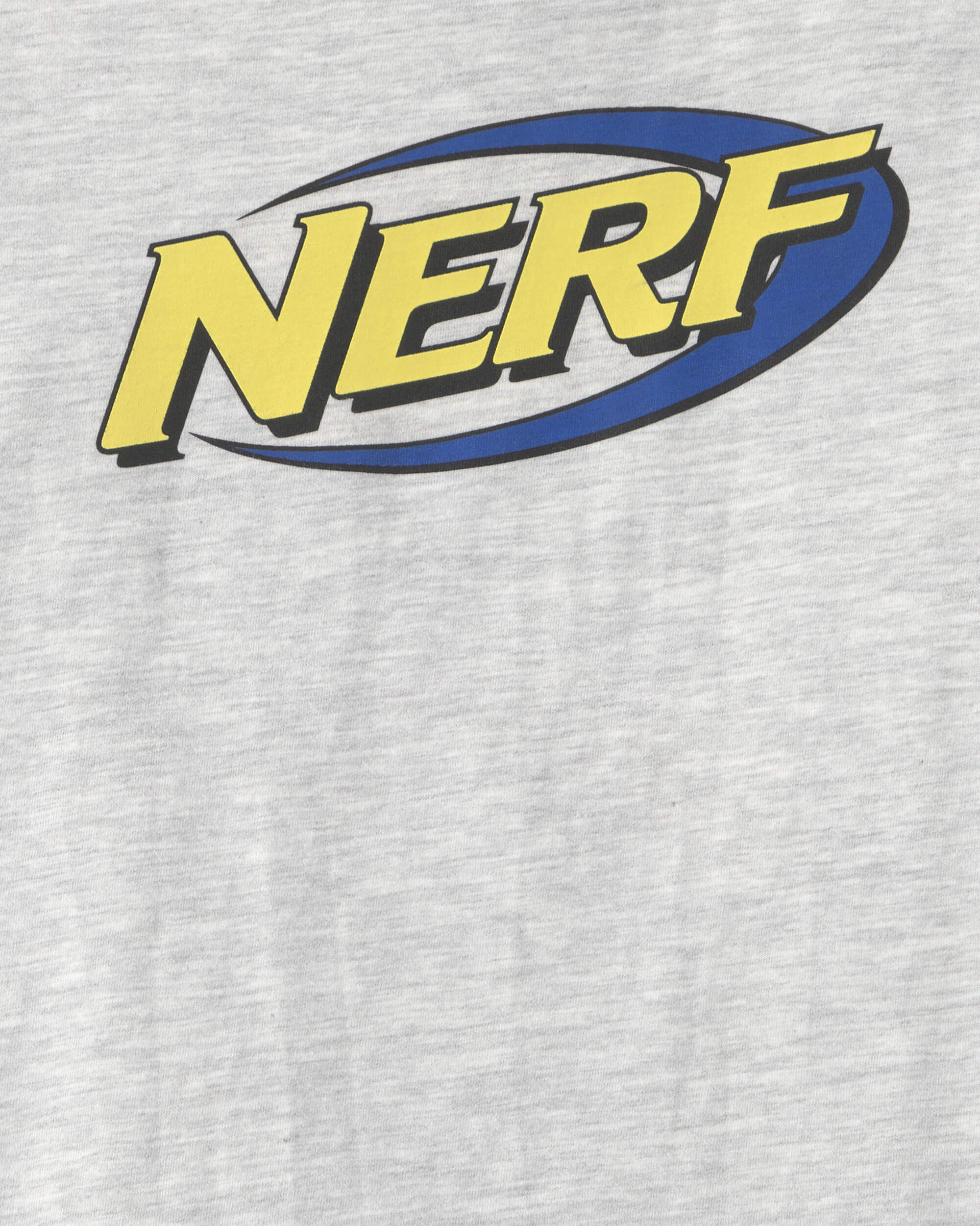Boys Nerf Long-Sleeve Graphic Tee - Grey