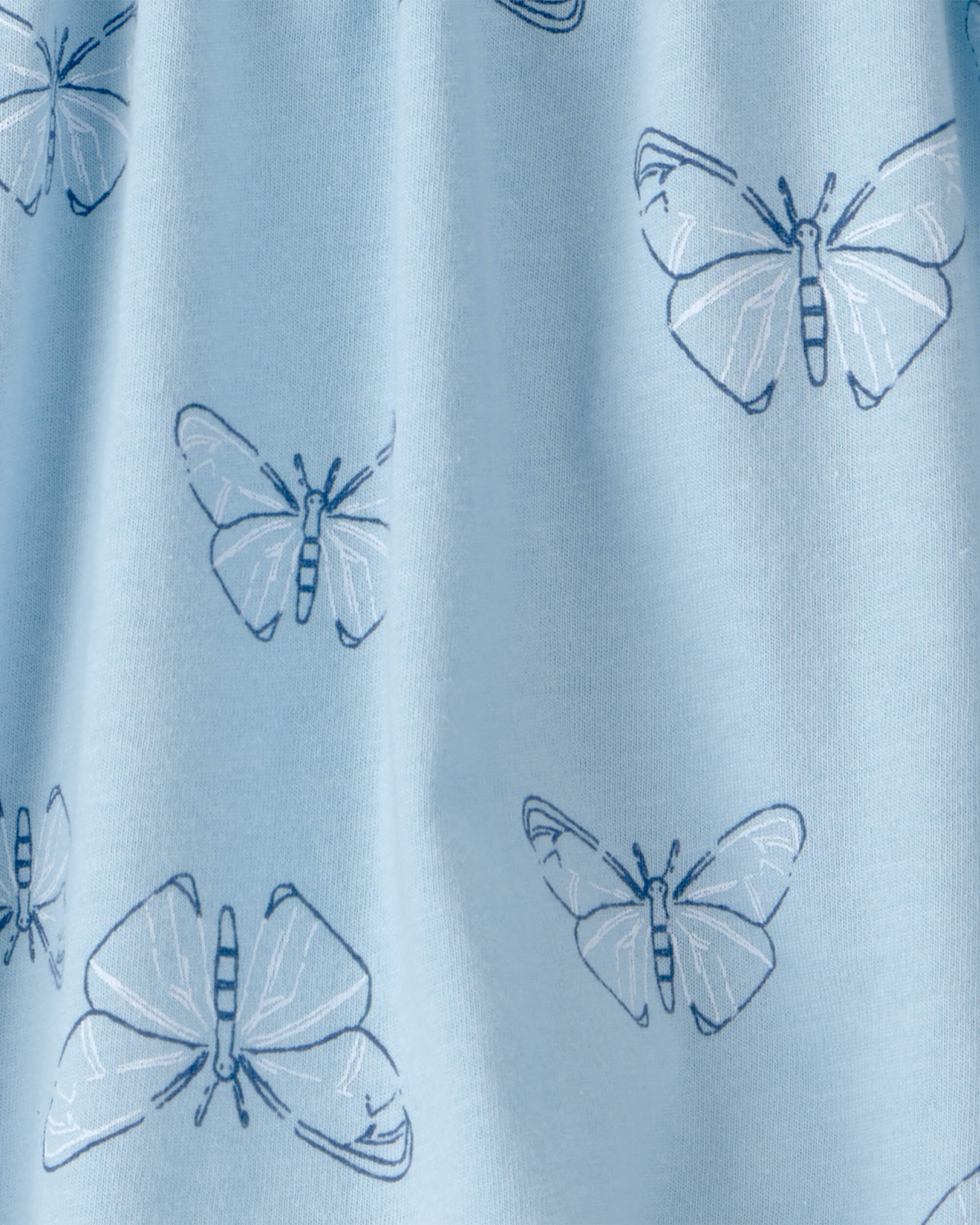 Girls Butterfly Skort - Blue