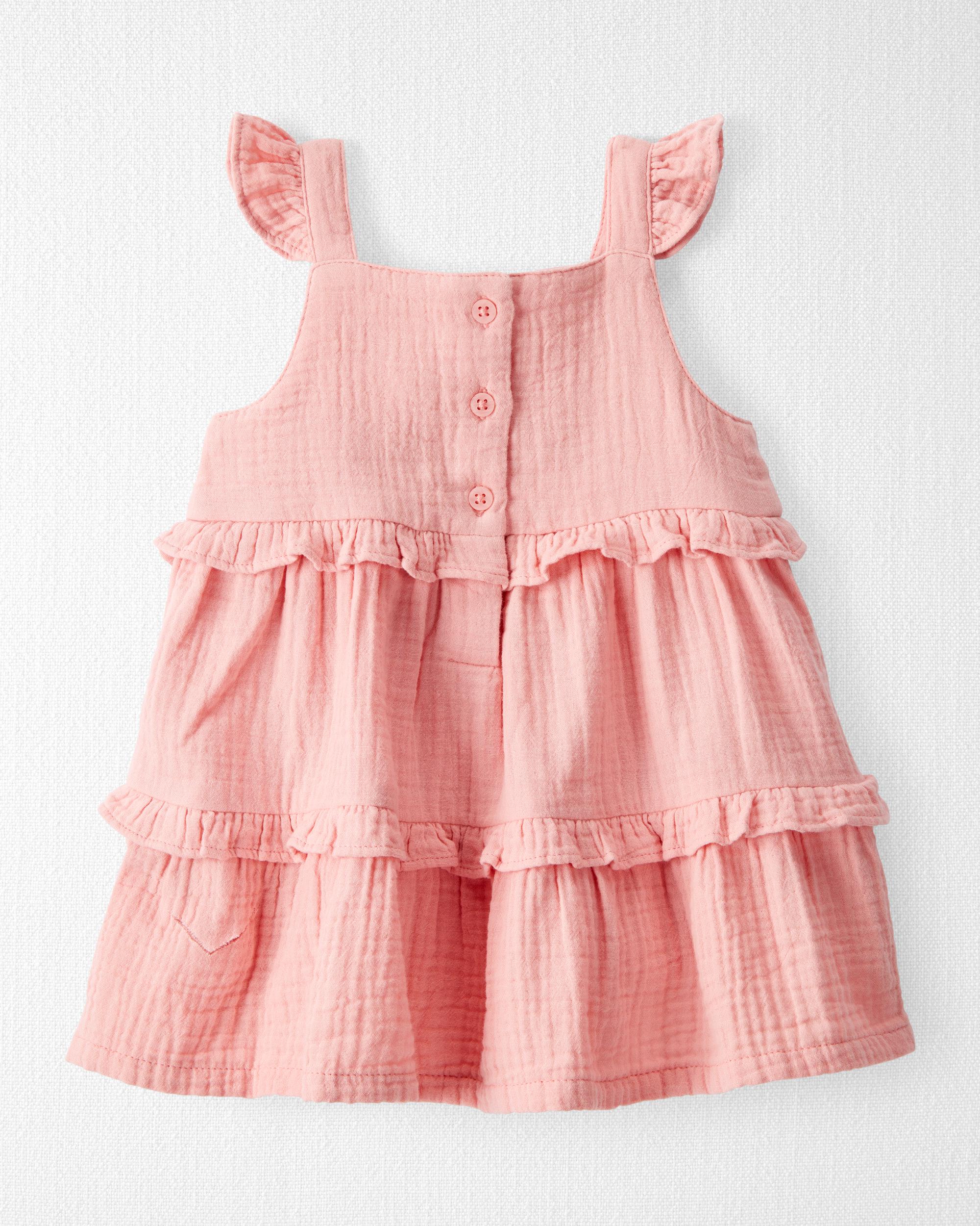 Baby Organic Cotton Gauze Dress
