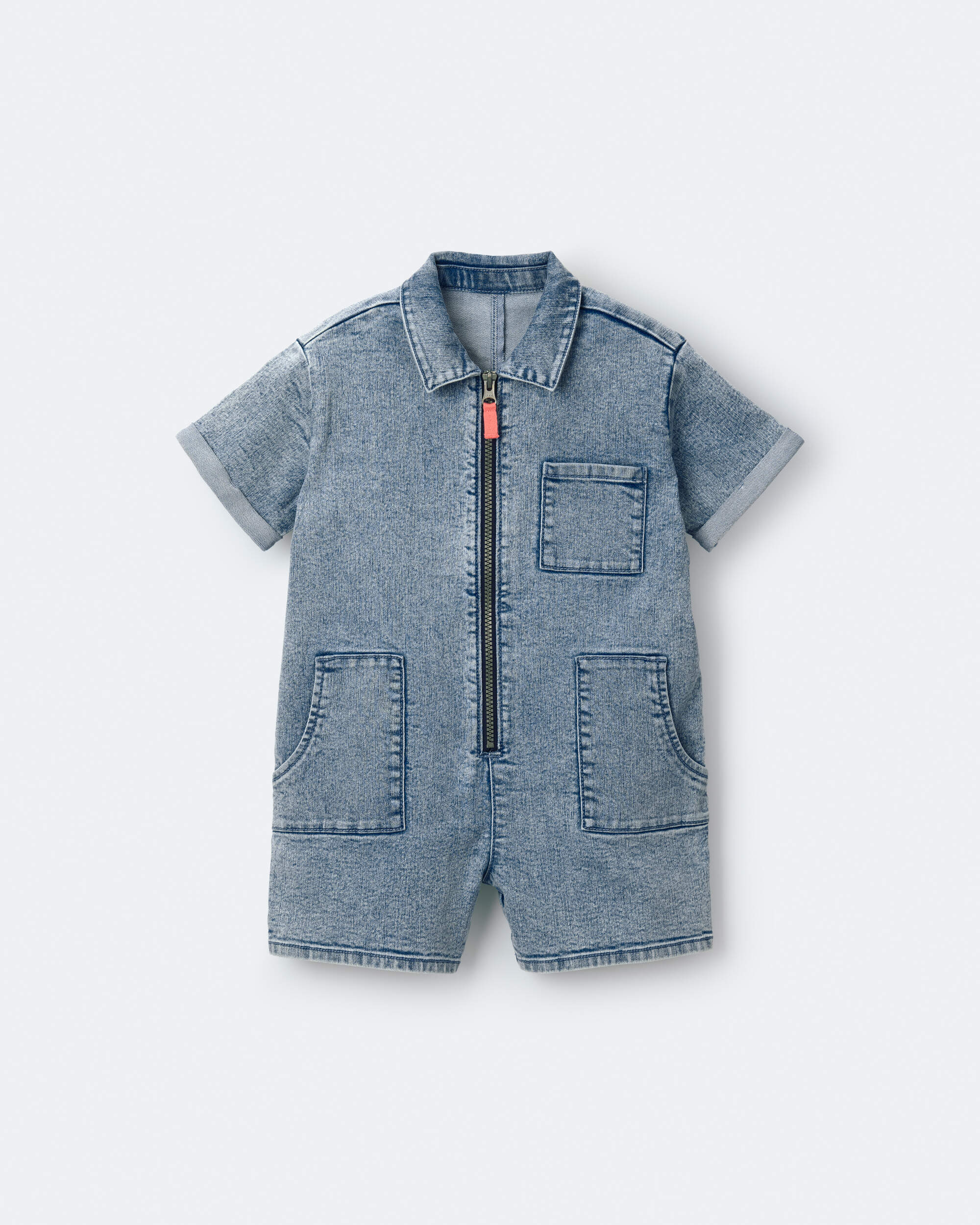 Toddler Girl Day Out™ Romper Denim