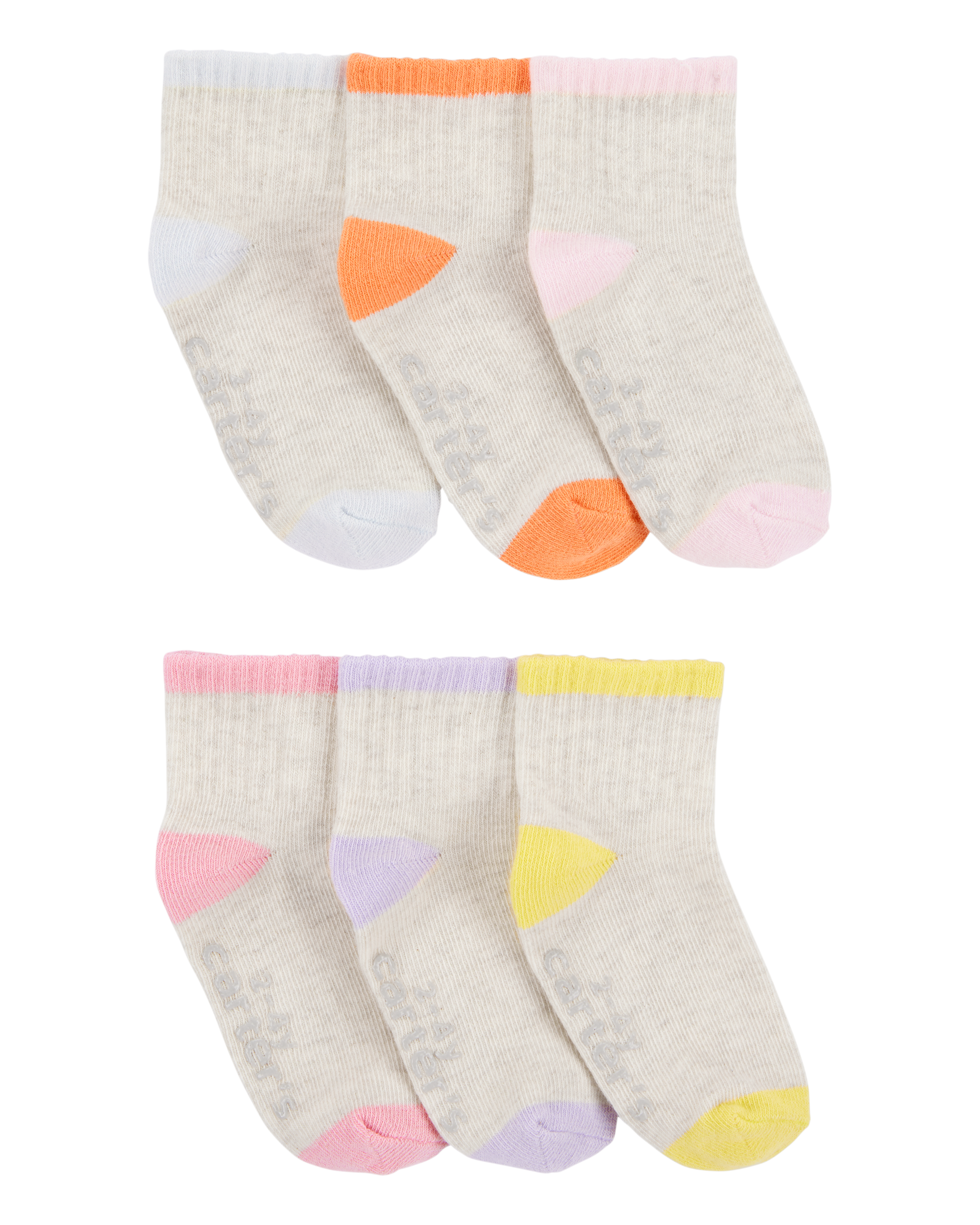 Toddler Girl 6-Pack Ankle Socks