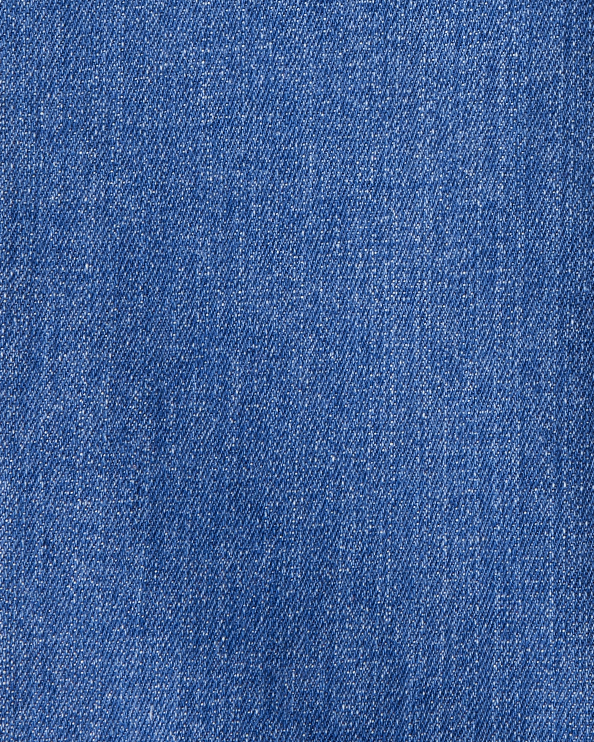 Baby Girl 2-Piece Floral Collared Shirt & Pant Set - Maroon/Blue