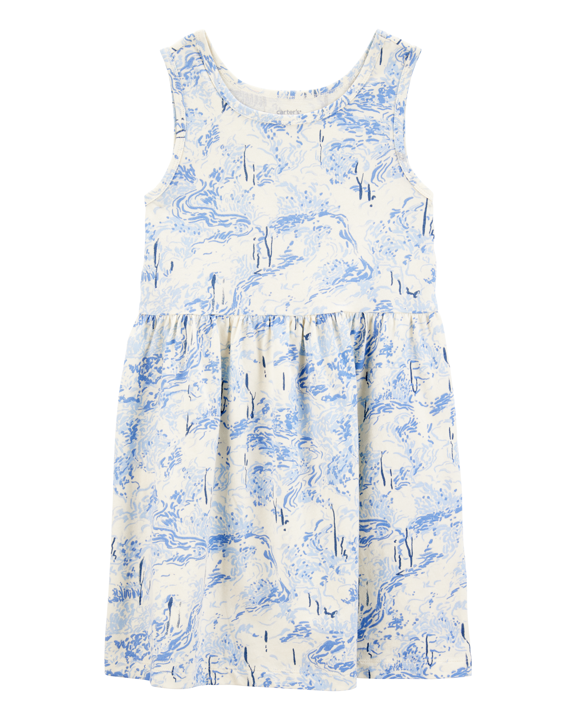 Kid Printed Tank Dress