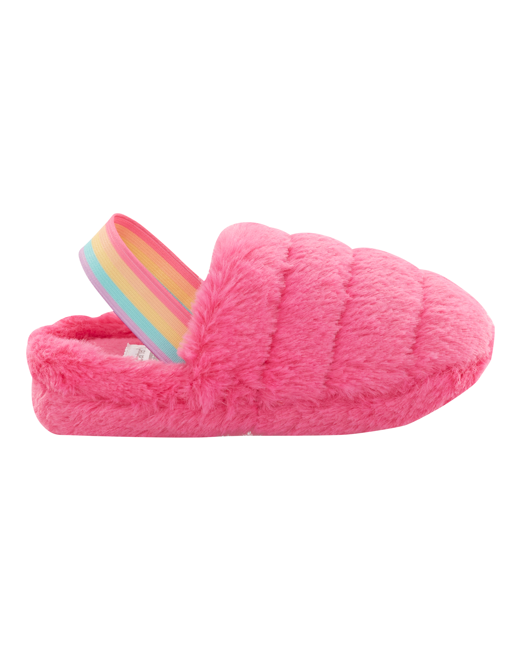 Pink Faux Fur Slippers | Carter's Oshkosh Canada