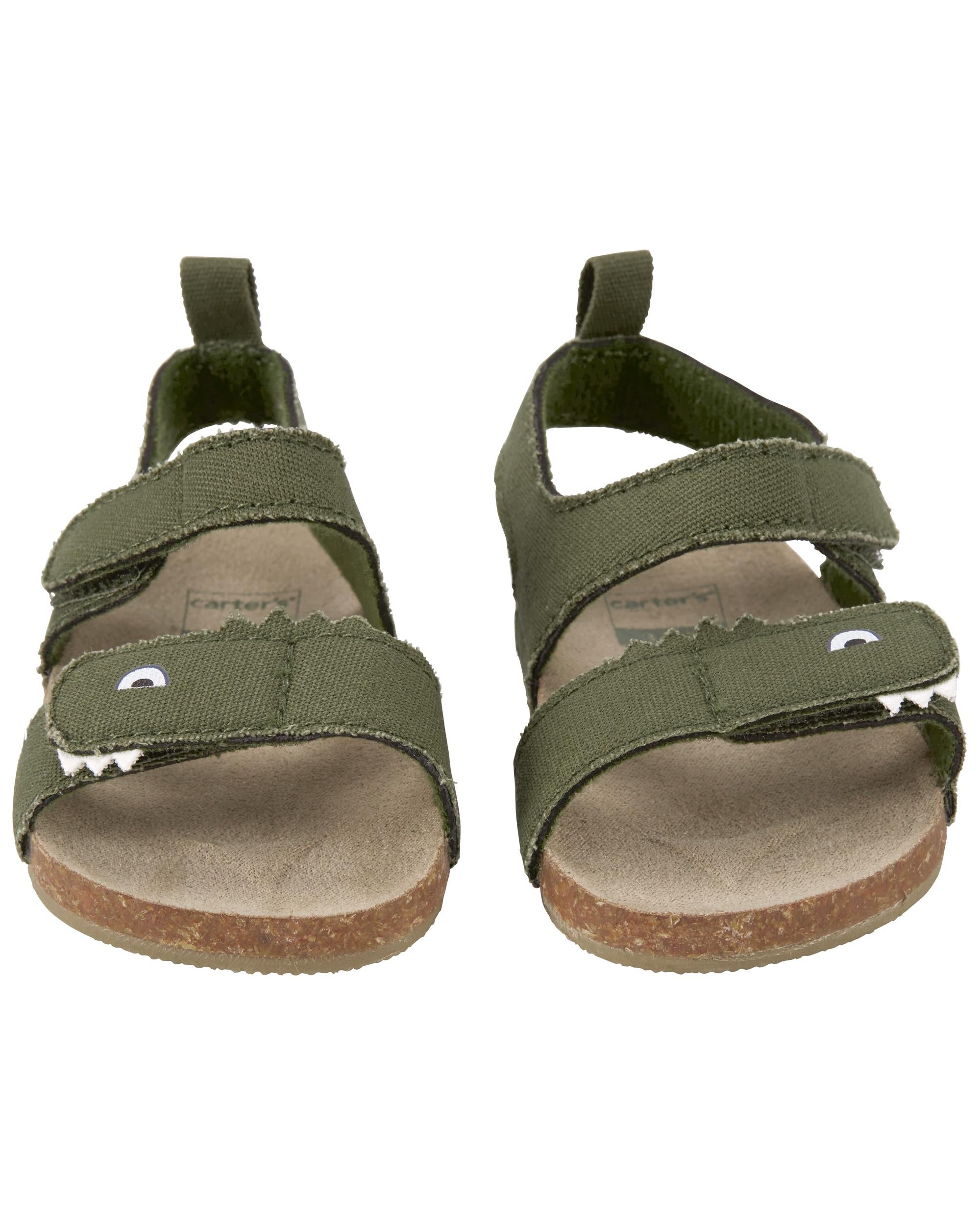 Carter's cork sandal baby shoes top