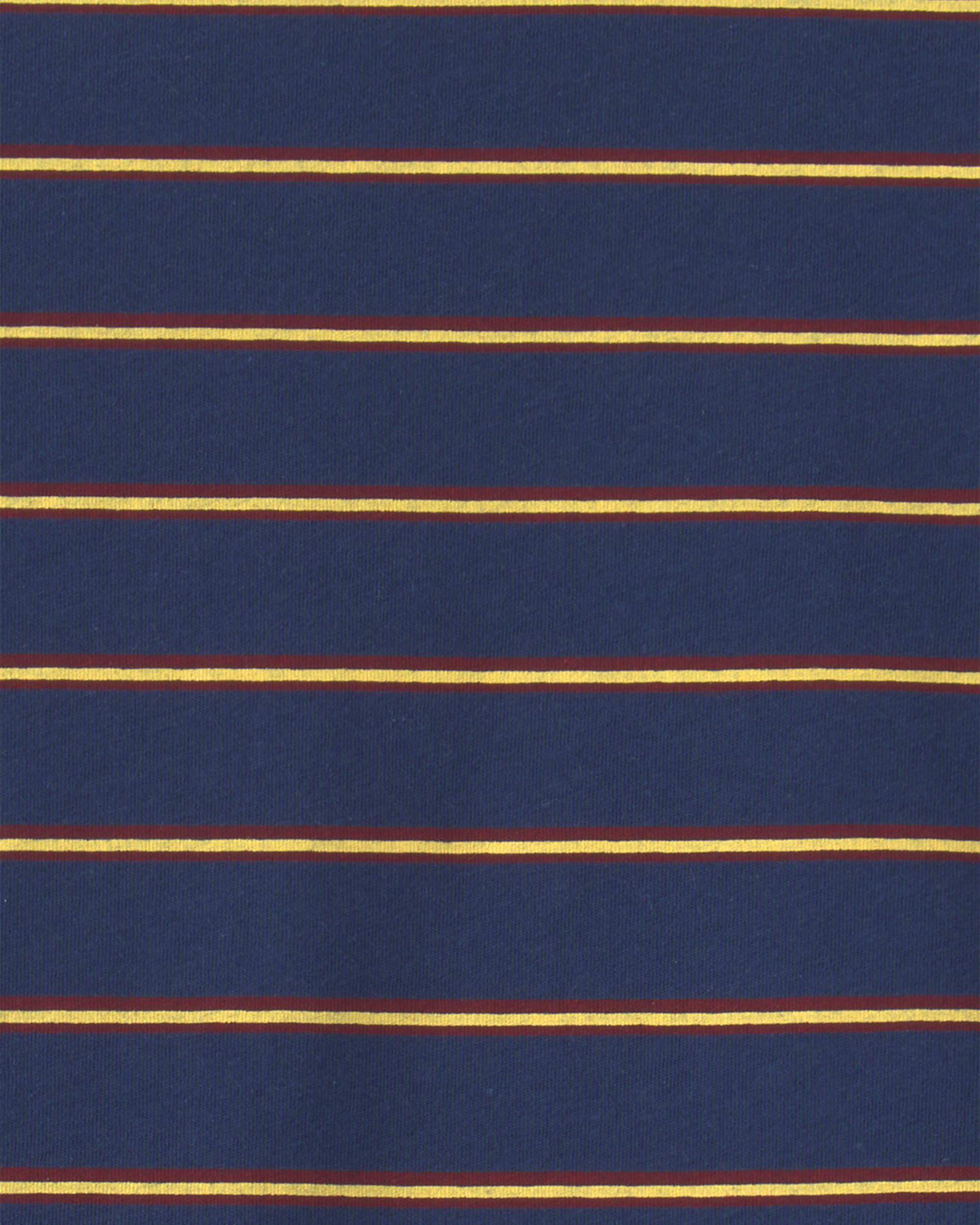 Boys Striped Long-Sleeve T-Shirt - Navy Blue/Red