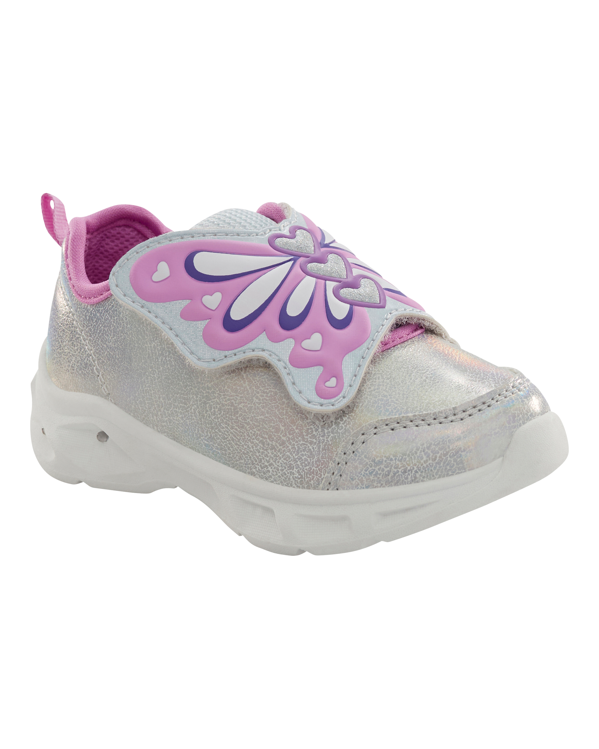 Toddler Butterfly Light-Up Sneakers