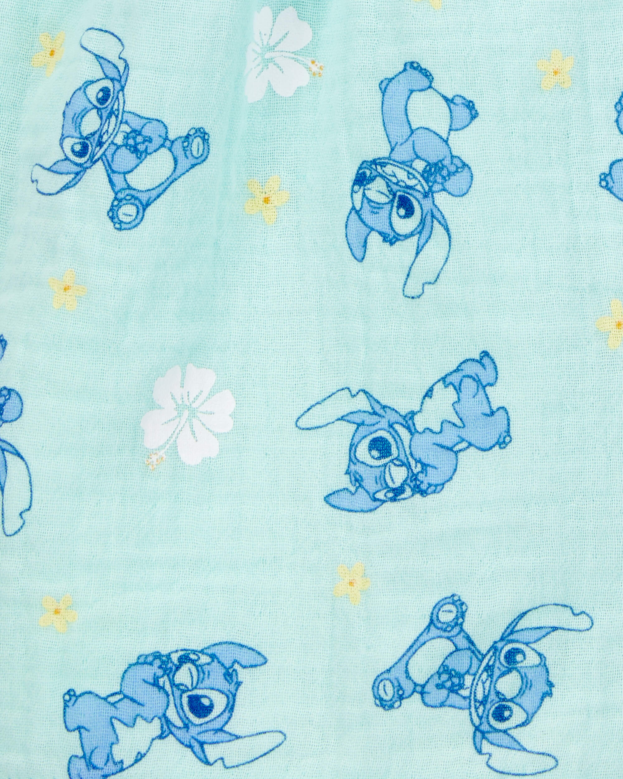 Baby Girl 2-Piece Stitch Tank Top & Short Set