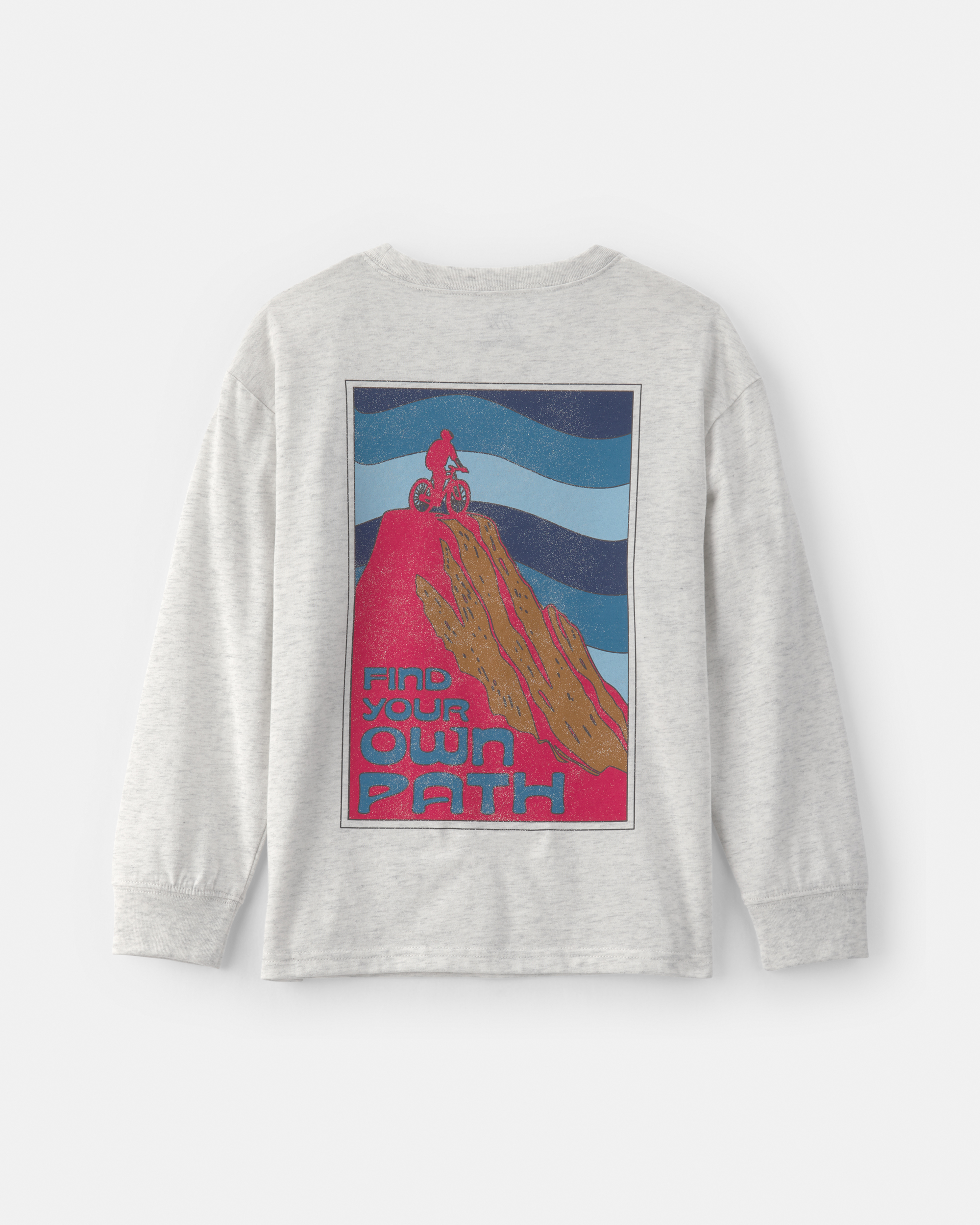 Boys Long-Sleeve T-Shirt - Grey