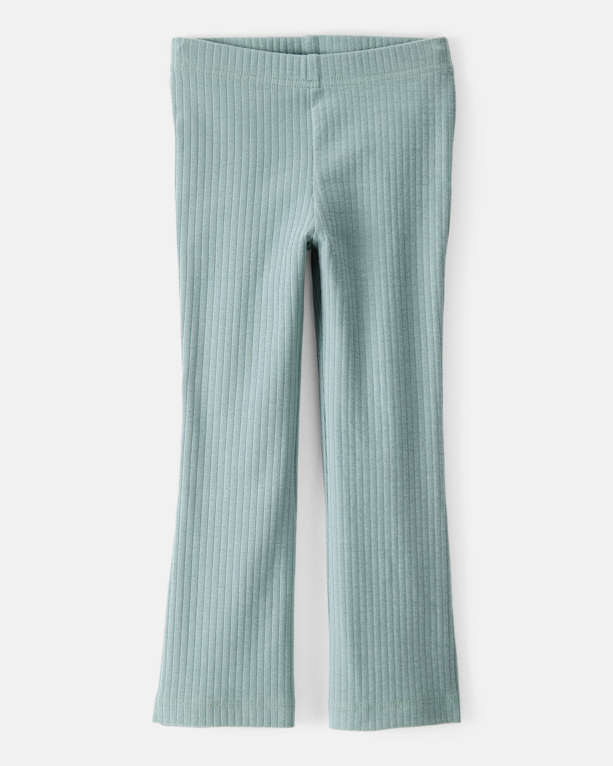 Toddler Girl Cotton Flare Active Pants - Green