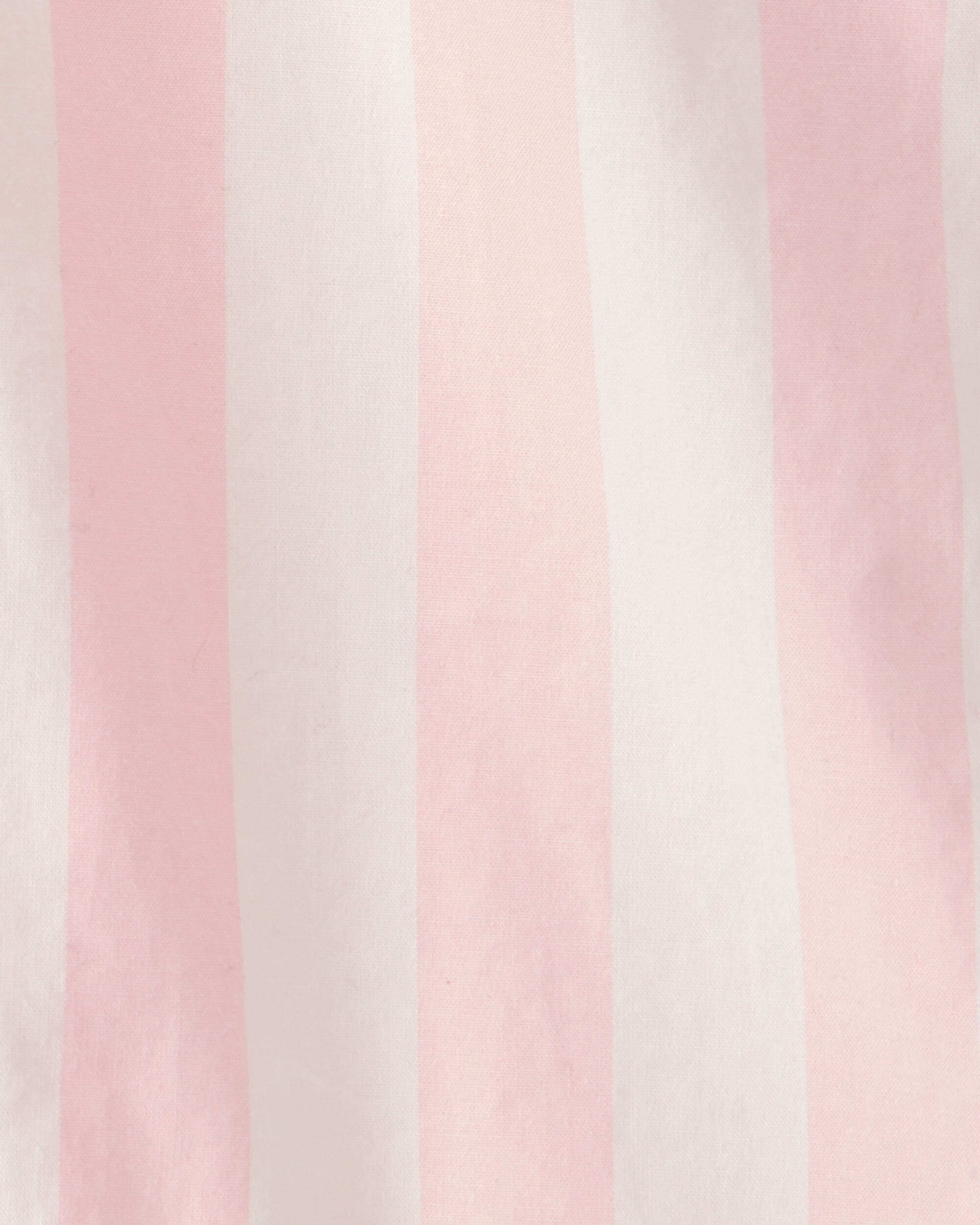 Baby Girl Striped Pants - Pink/Ivory