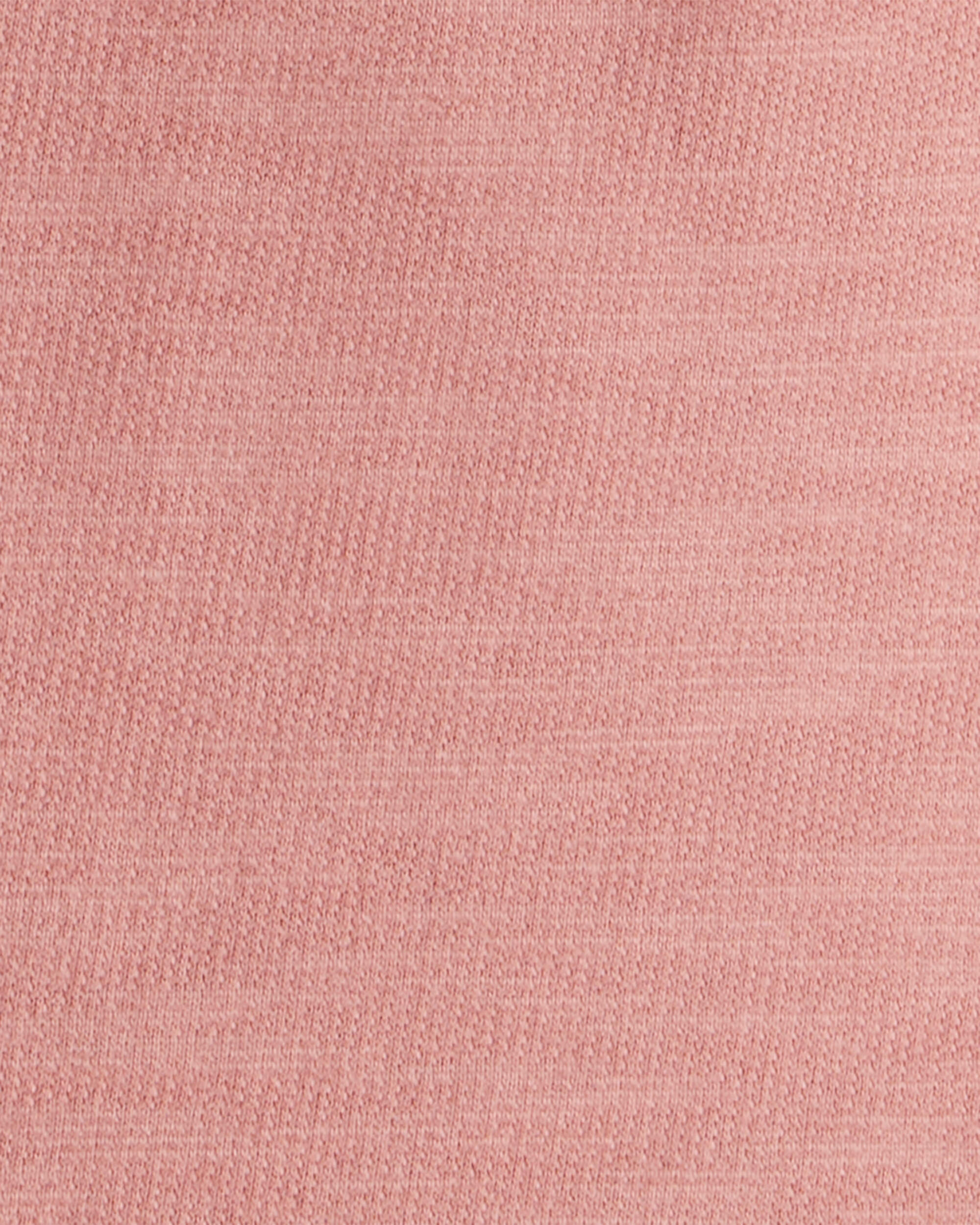 Toddler Girl 100% Cotton Wide-Leg Pants - Pink