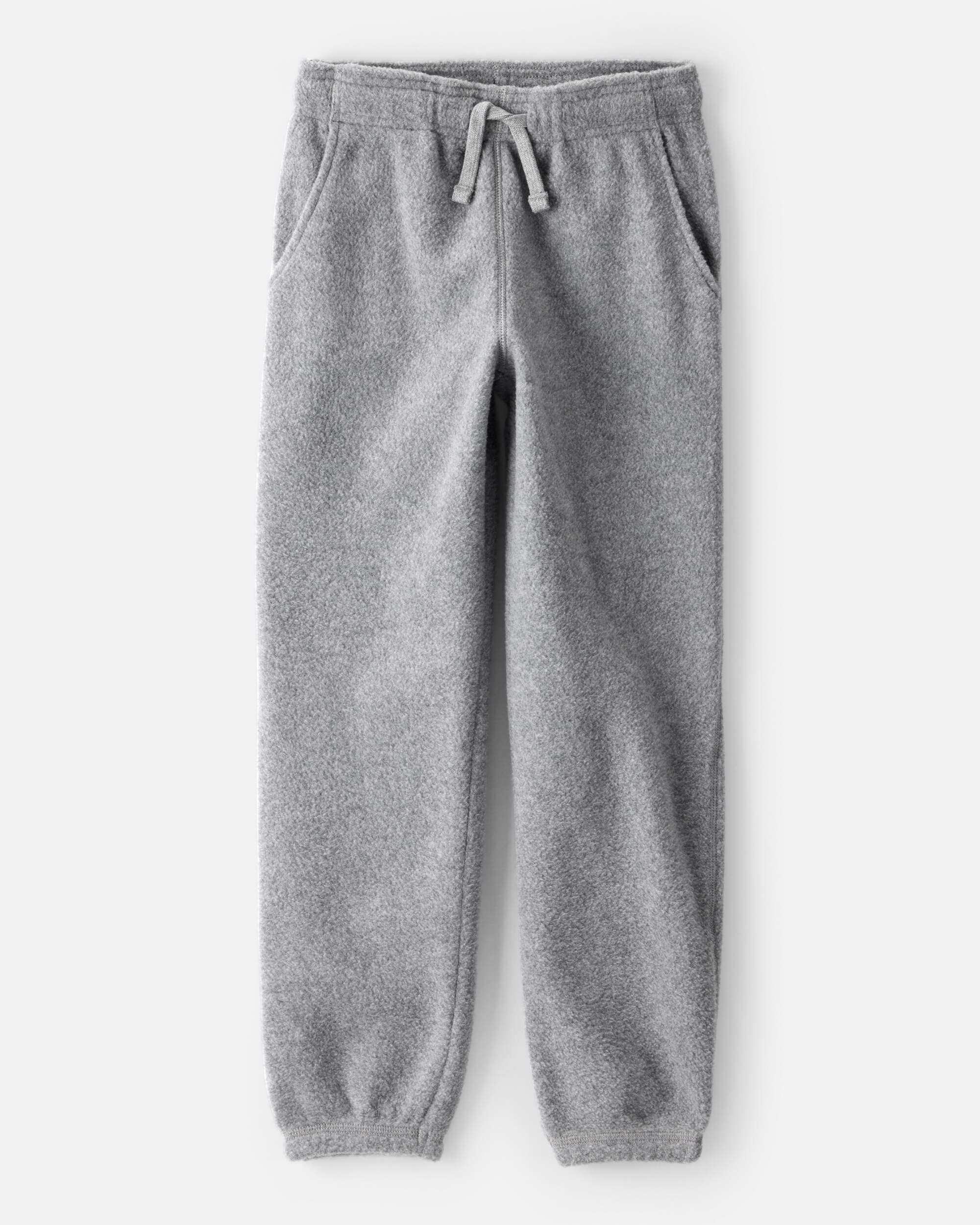 Boys Fleece Joggers - Grey