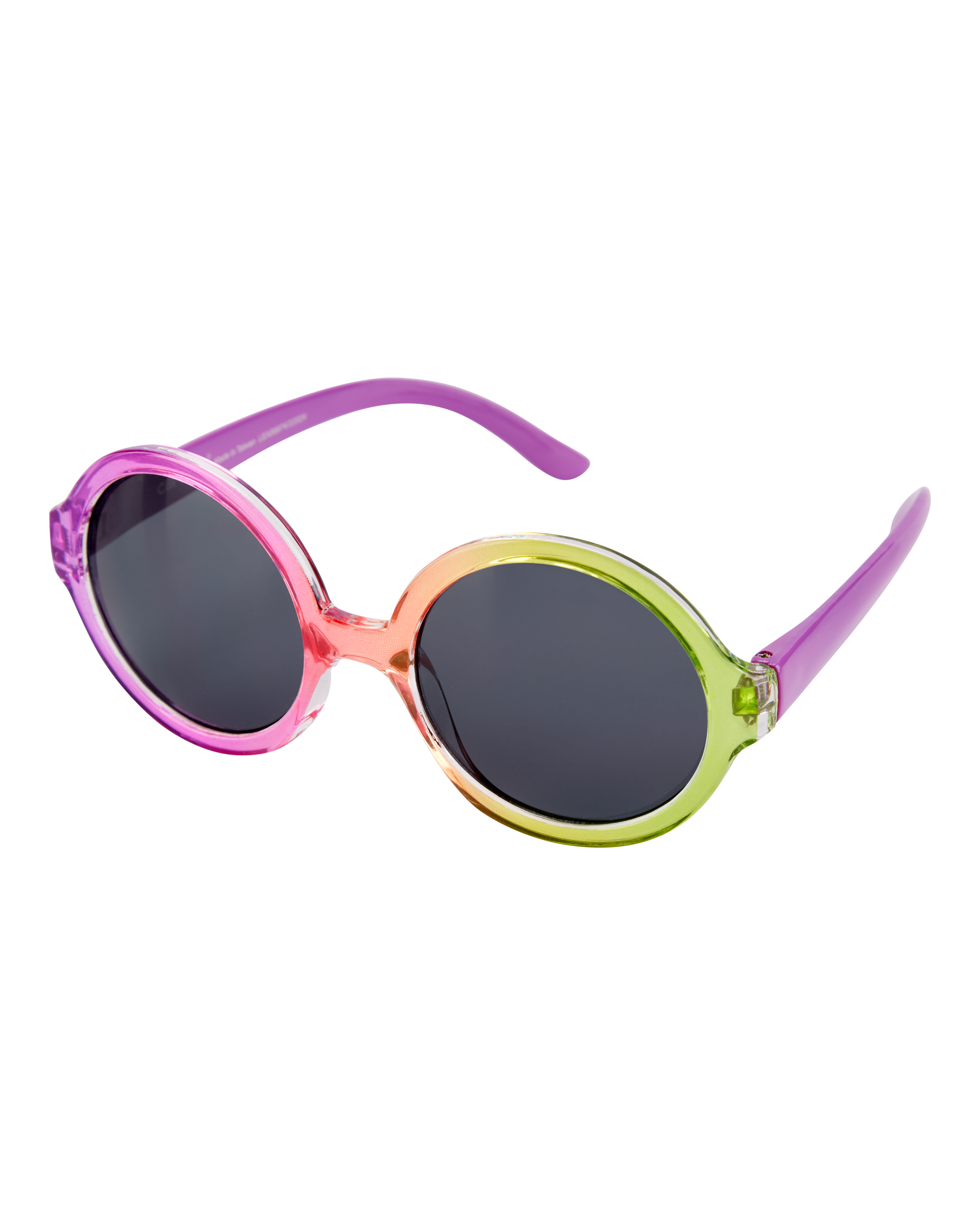Kid Ombré Round Sunglasses